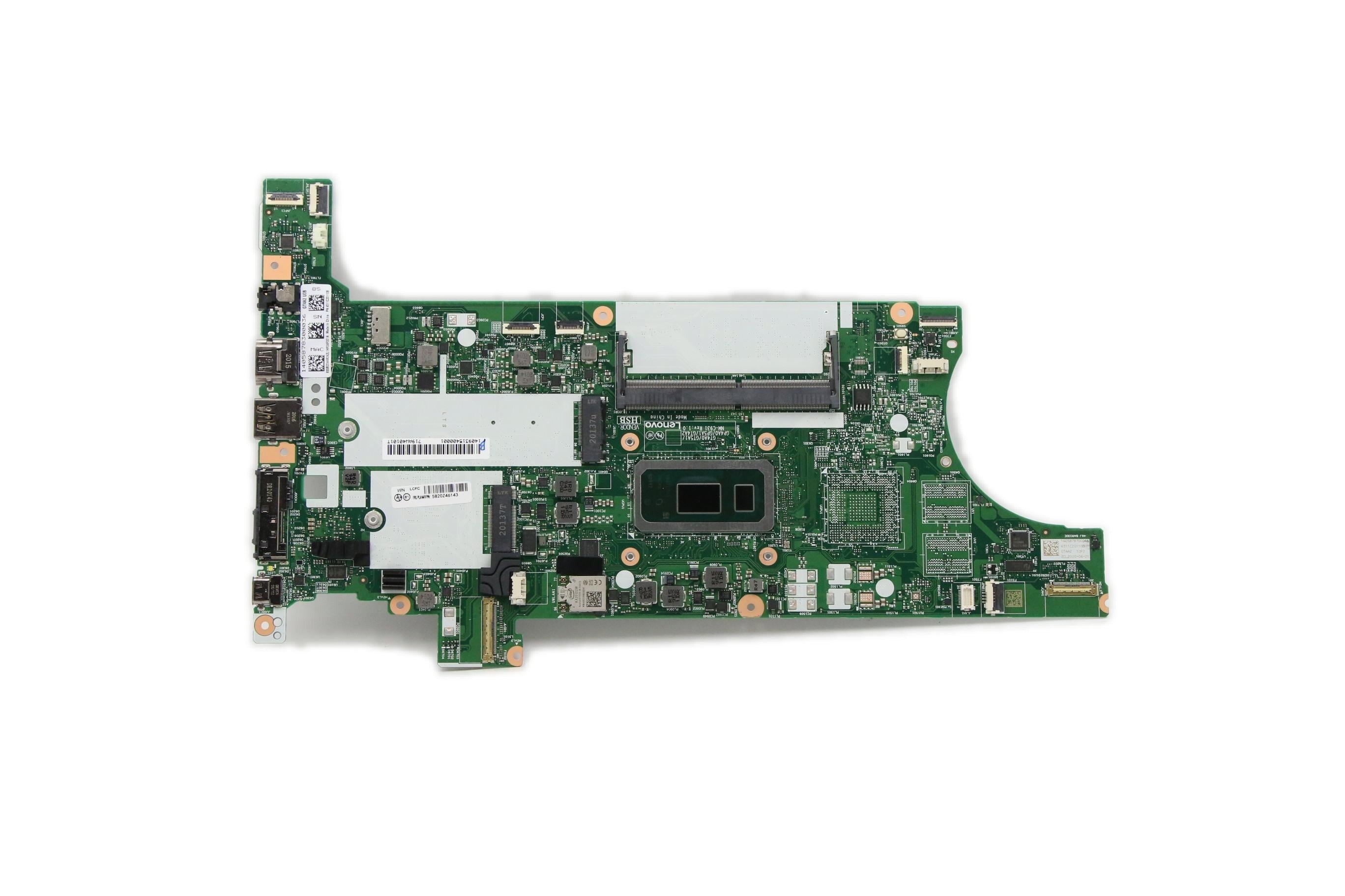 Lenovo ThinkPad T14 Gen 1 Type 20S2 20S3 Motherboard BDPLANAR i7-10610U 8GUHD VPWIN YAYTdT2yA 5B20Z46143