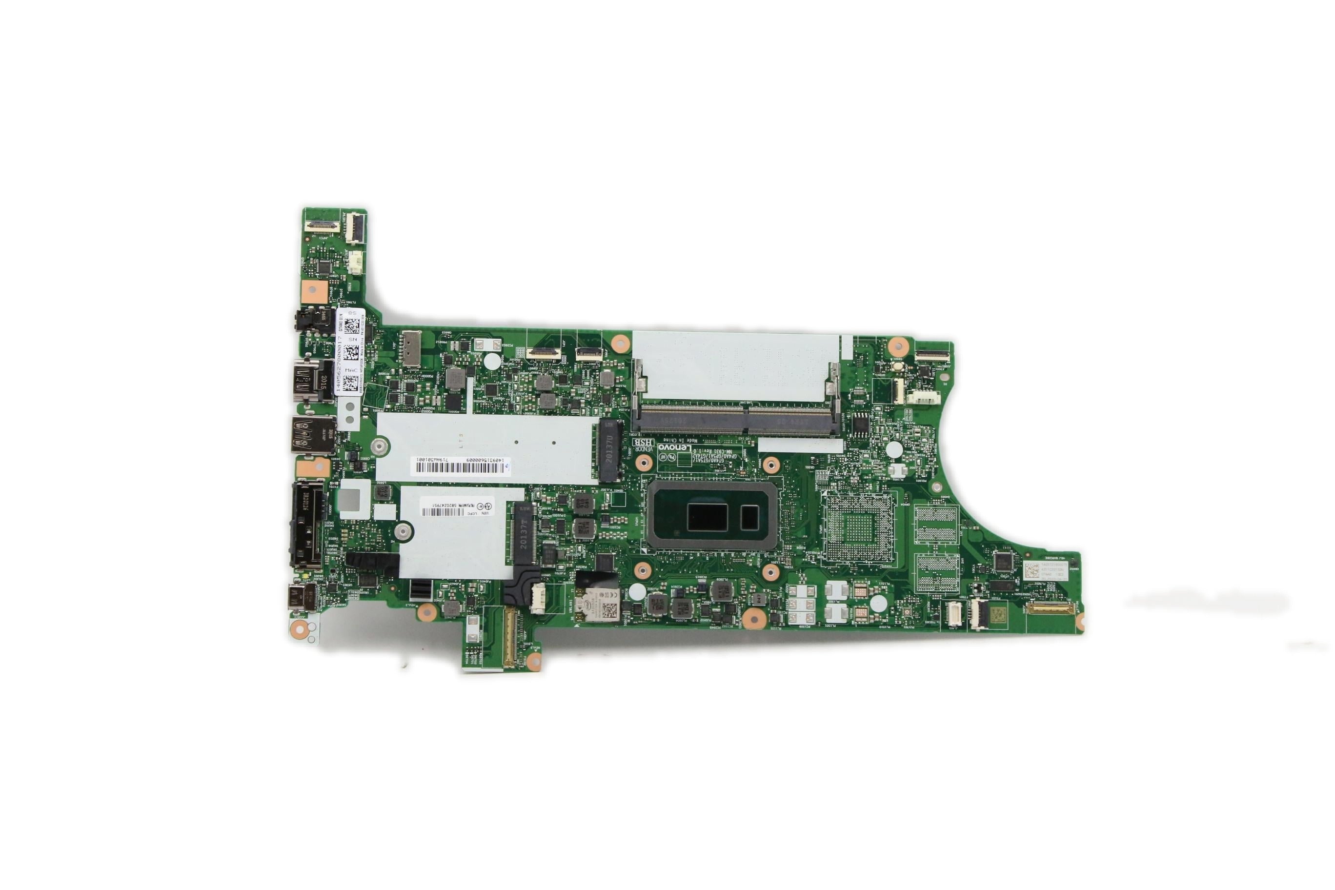 Lenovo ThinkPad T14 Gen 1 Type 20S0 20S1 / ThinkPad T15 Type 20S6 20S7 Motherboard BDPLANAR i5-10210U8GUHDNvPWINNAYTdT2L3yA 5B20Z47951
