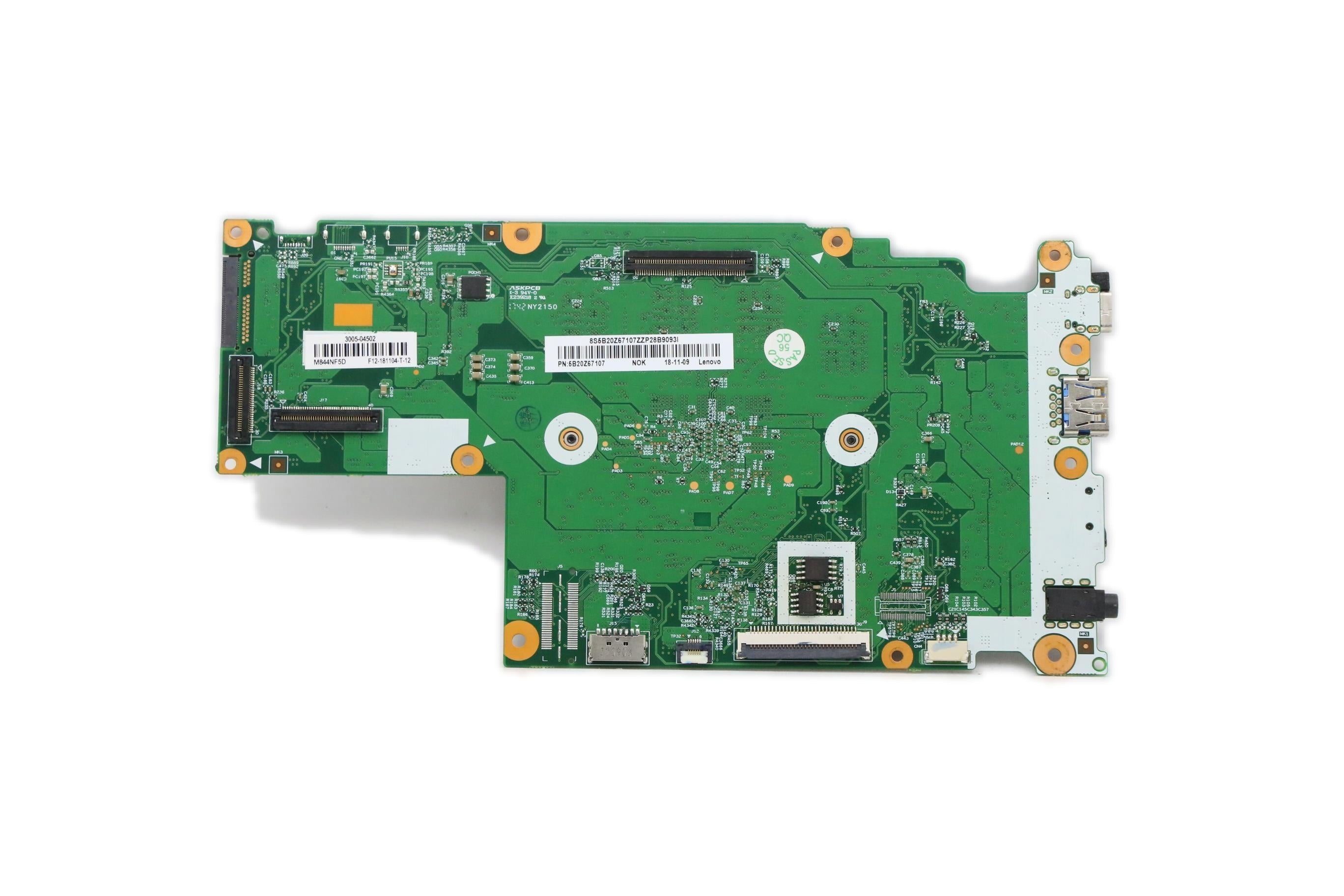 Lenovo 100e Motherboard BDPLANAR MBB 81ER N3350 4G16GEMMC UMANOK 5B20R56636
