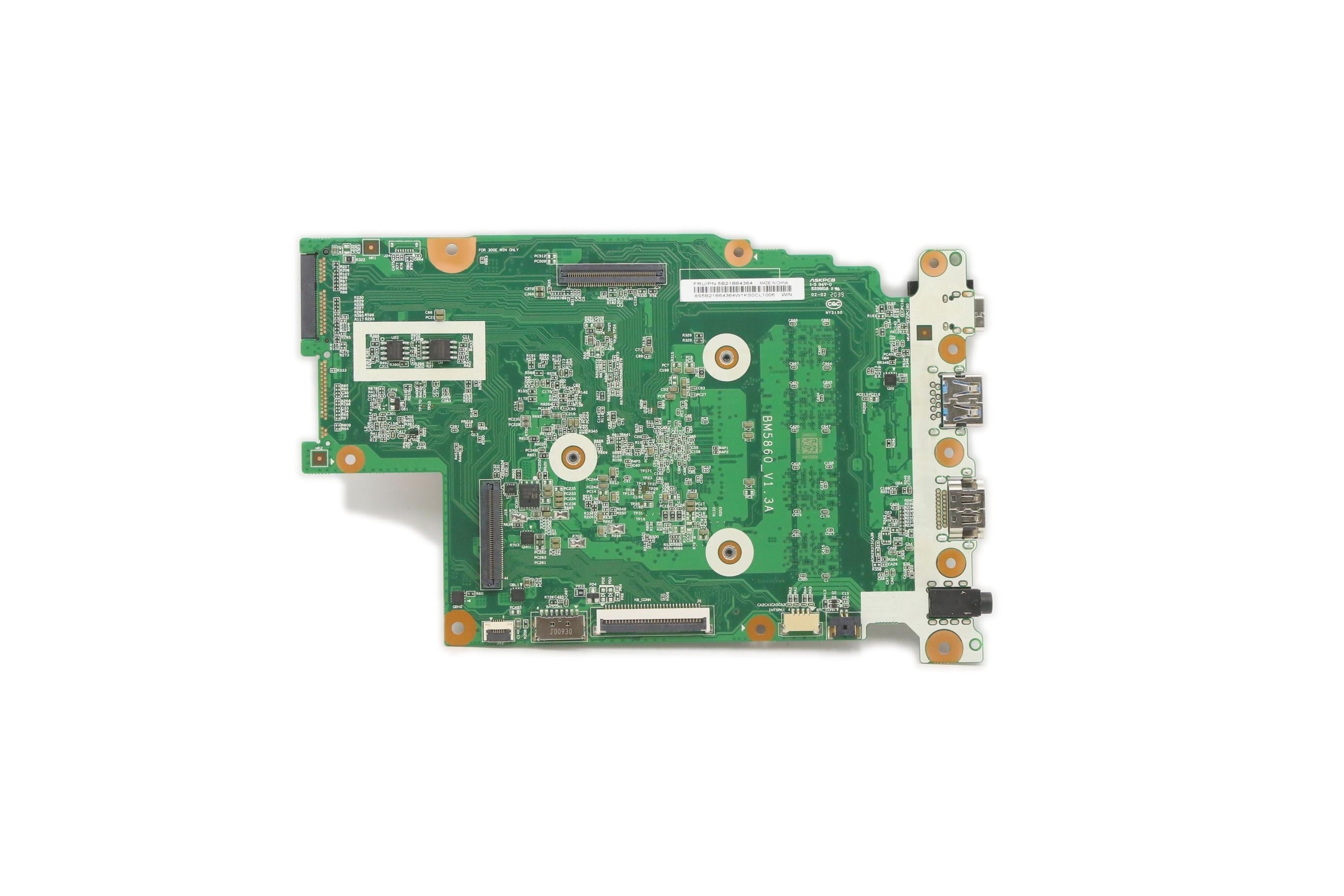 Lenovo Type 81M8 100e 2nd Gen Notebook (Lenovo) Motherboard BDPLANAR MB W 81M8 WIN N4120UMA 4G64G 5B21B64364