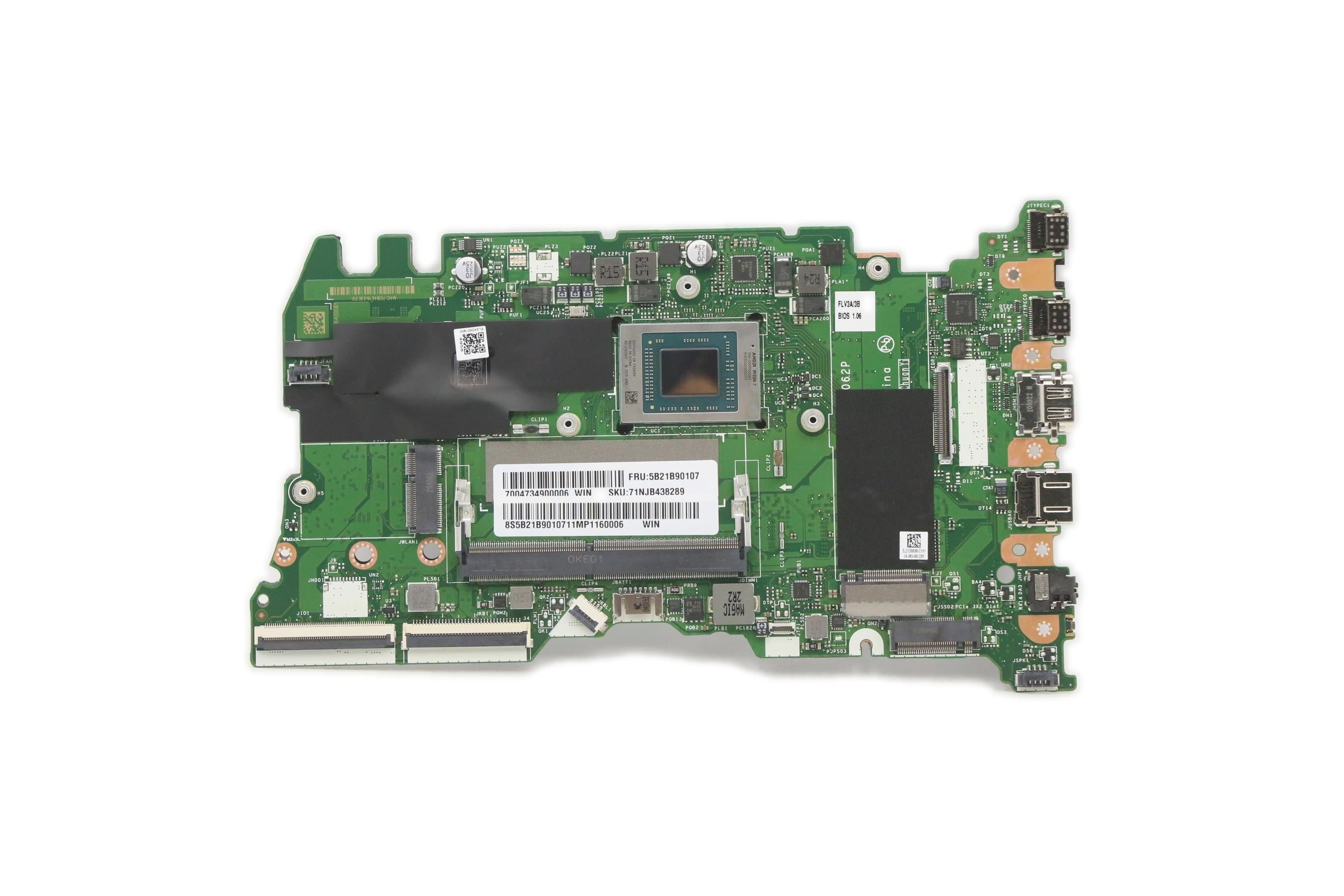 Lenovo ThinkBook 15 G2 ARE Motherboard BDPLANAR MBC20VG WINR747_UMA8GNTP_NCN B 5B21B90107