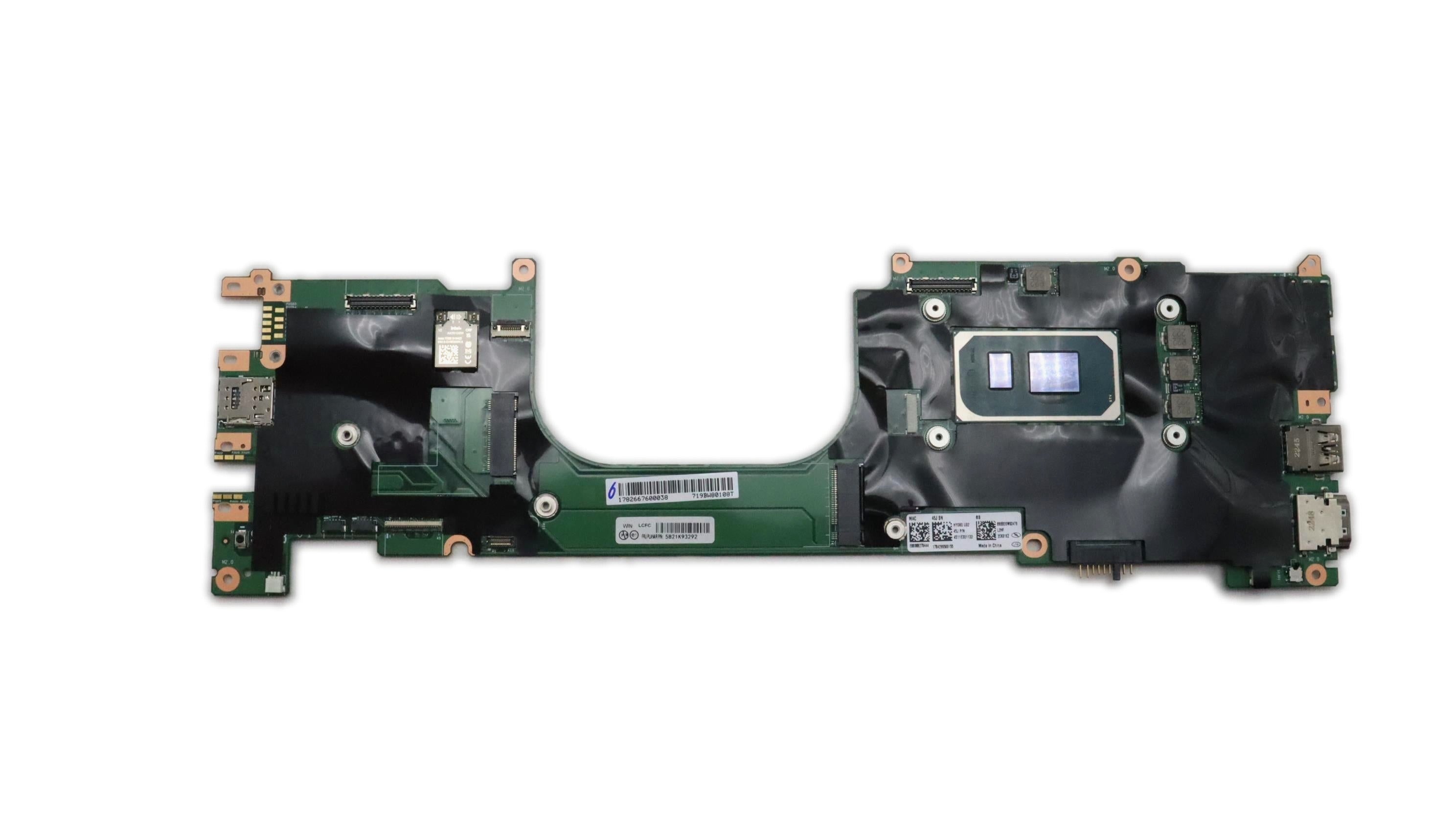 Lenovo ThinkPad X1 Carbon 9th Gen Type 20XW 20XX / ThinkPad X1 Yoga 6th Gen Type 20XY 20Y0 Motherboard BDPLANAR WIN i7-1185G7 16G AMT yTPM2 nAB 5B21K93292
