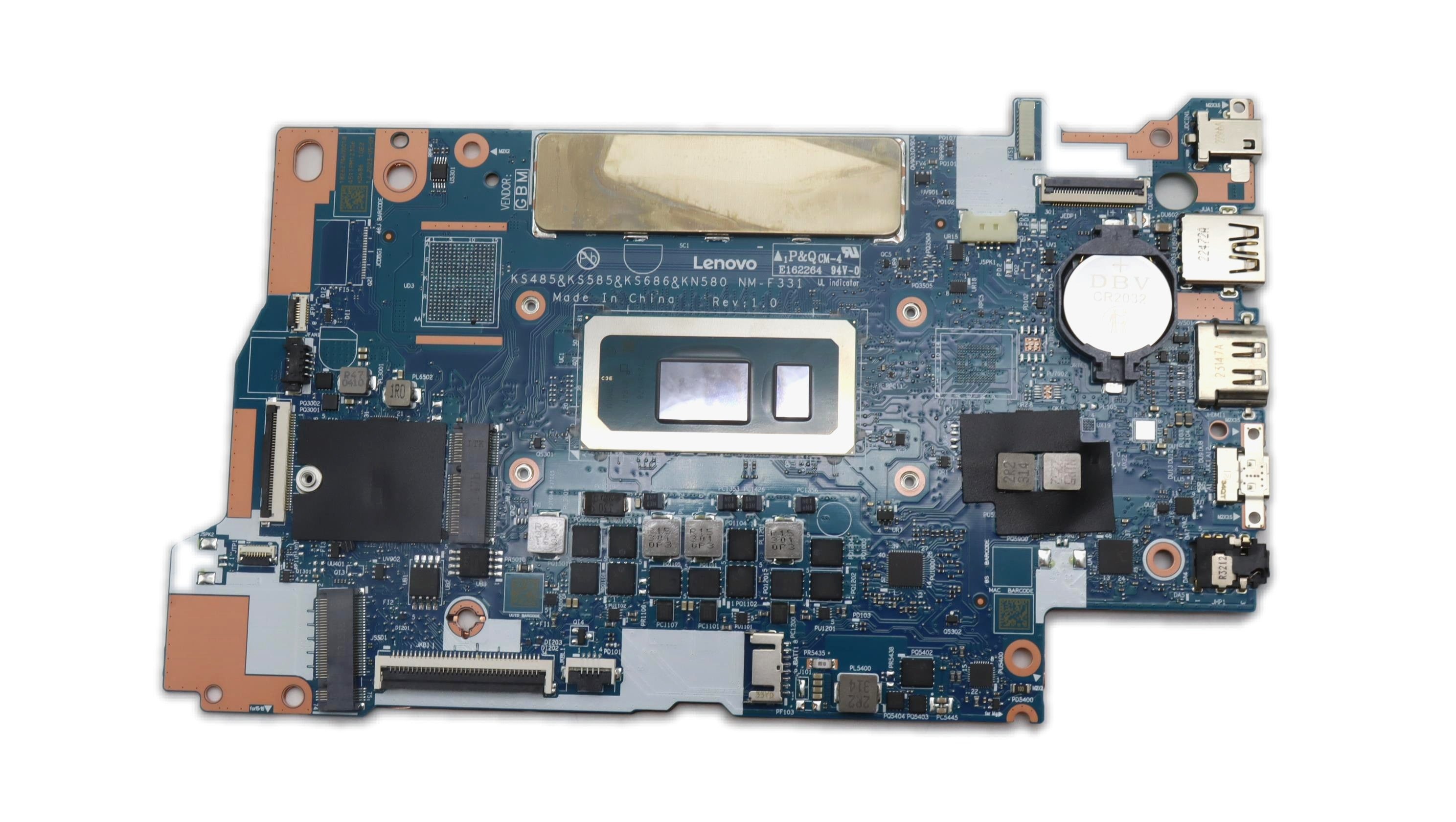 Lenovo IdeaPad Slim 3 16IRU8 Type 82X8 Motherboard Intel Processor U300 4GB UMA Windows 5B21L30572