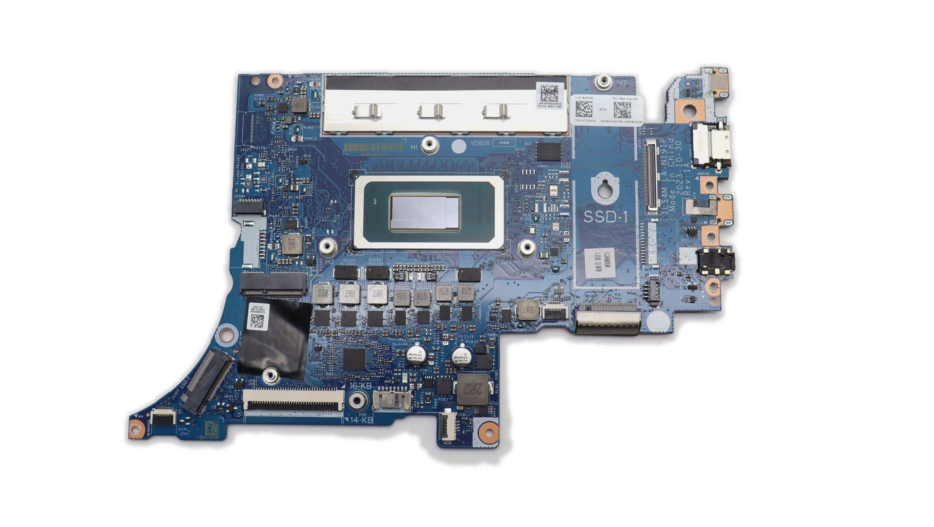 Lenovo IdeaPad Slim 5 16IMH9 Type 83DC Motherboard Intel Core Ultra 7 155H 16GB UMA Windows 5B21M20739