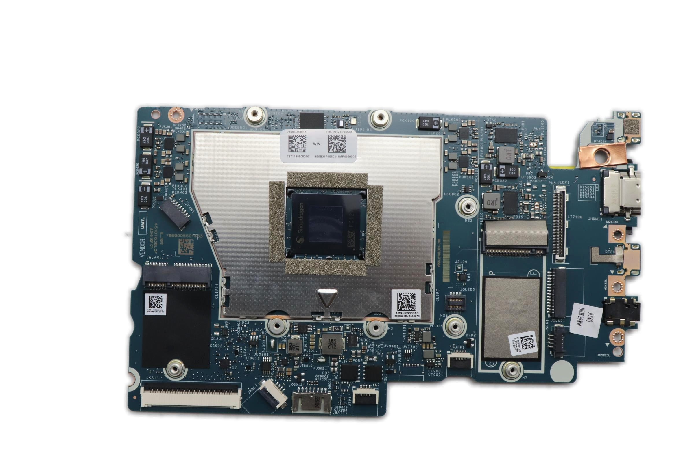 Lenovo IdeaPad Slim 5 14Q8X9 Type 83HL Motherboard Qualcomm Snapdragon X Plus X1P-42-100 16GB Windows 5B21P15504