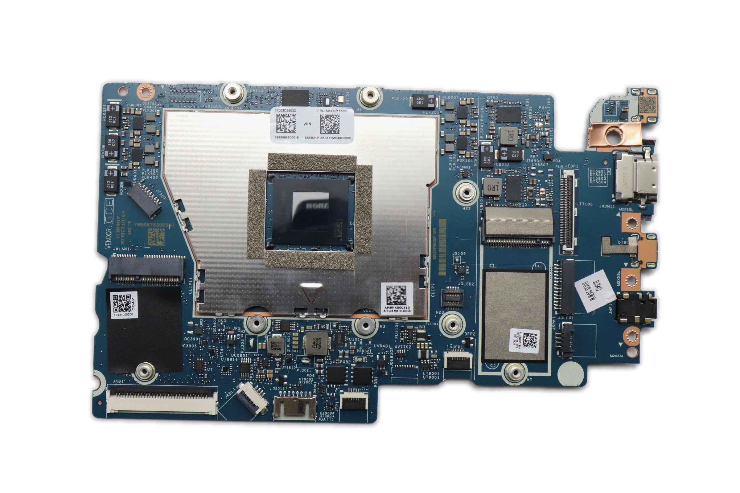 Lenovo IdeaPad Slim 5 14Q8X9 Type 83HL Motherboard Qualcomm Snapdragon X Plus X1P-42-100 32GB Windows 5B21P15506
