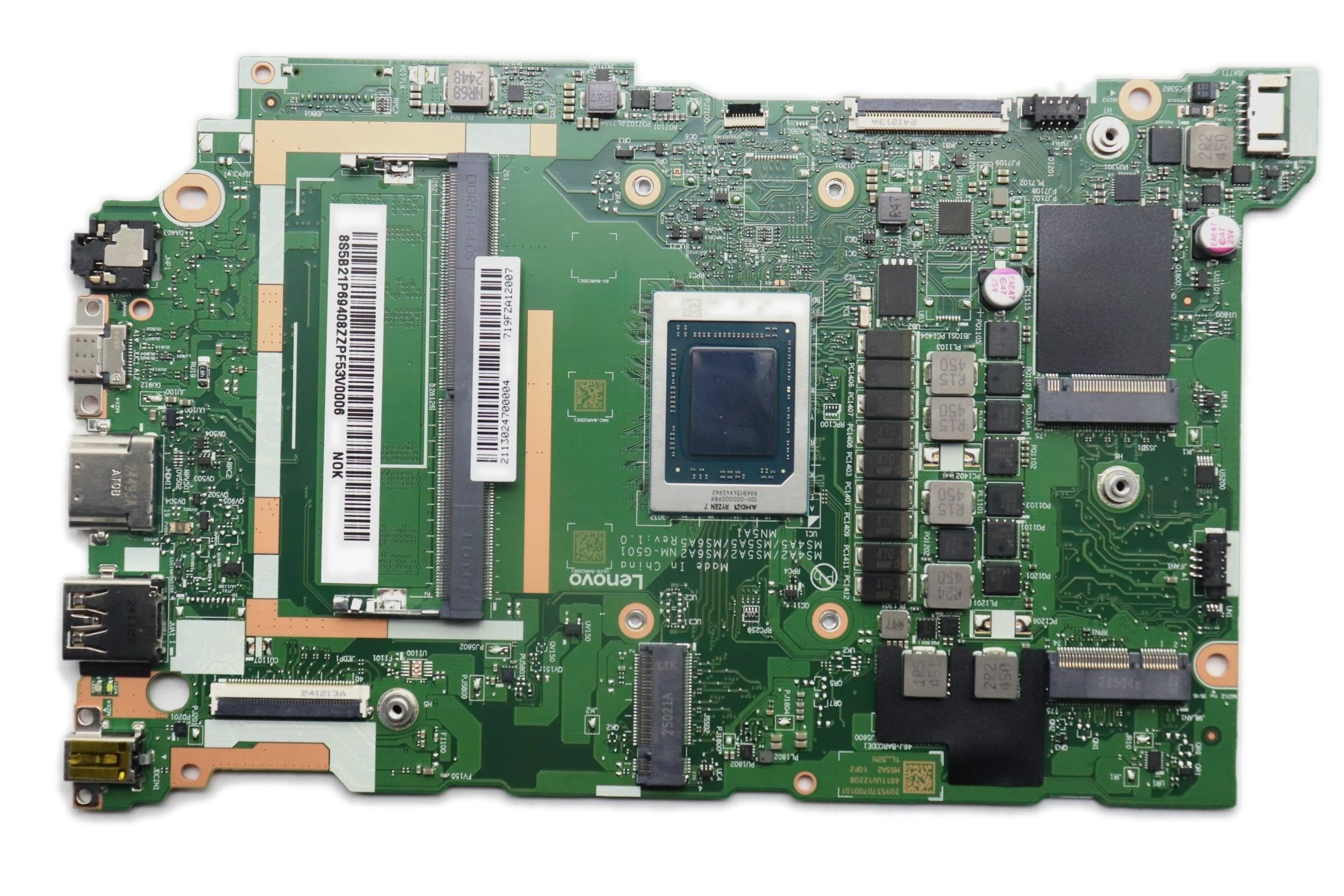 Lenovo IdeaPad Slim 3 15ARP10 Type 83K7 Motherboard AMD Ryzen 7 7735HS 8GB 5B21T68813
