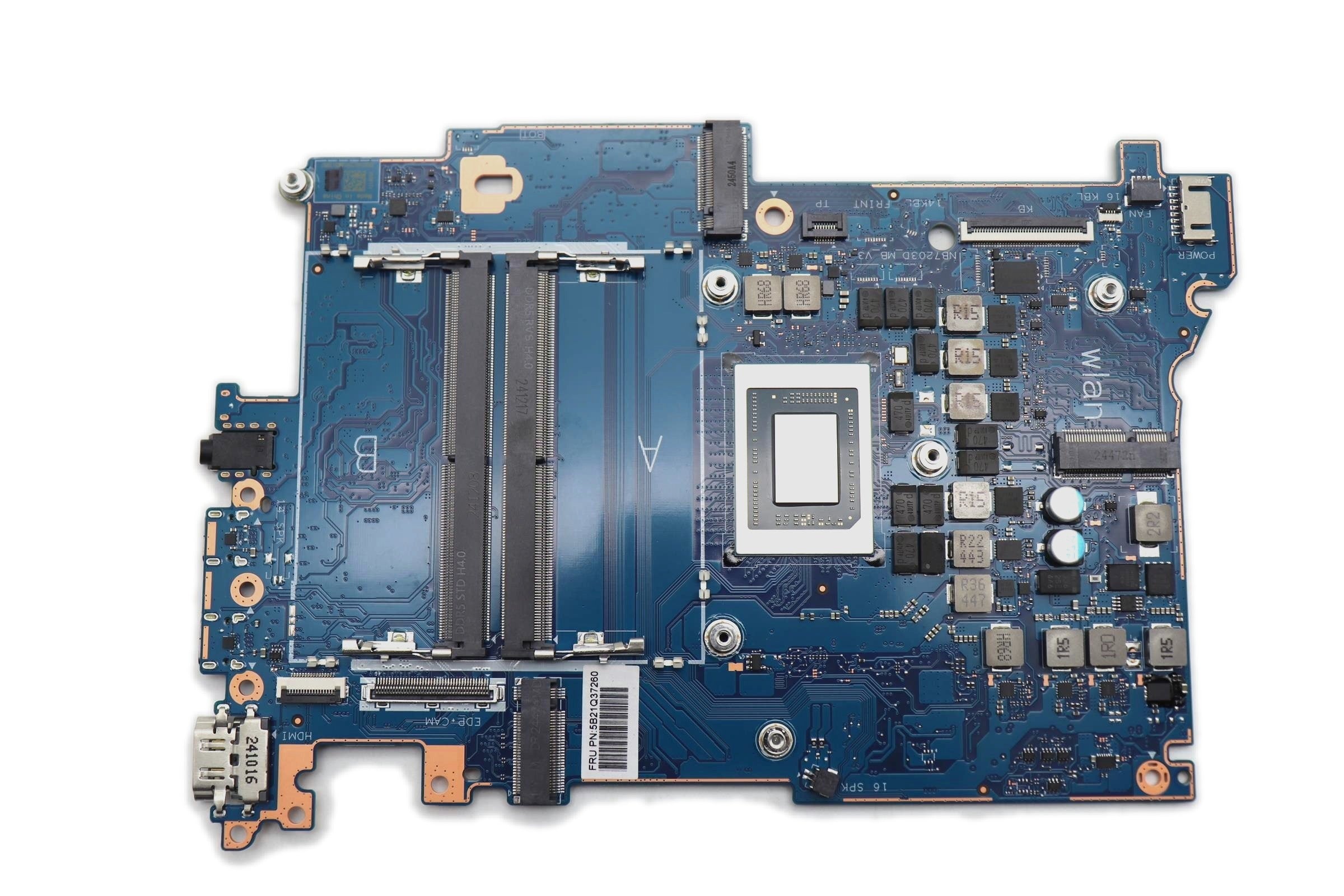 Lenovo IdeaPad Slim 5 16AHP10 Type 83HW Motherboard AMD Ryzen 5 8645HS UMA for FHD IR Camera 5B21Q37260