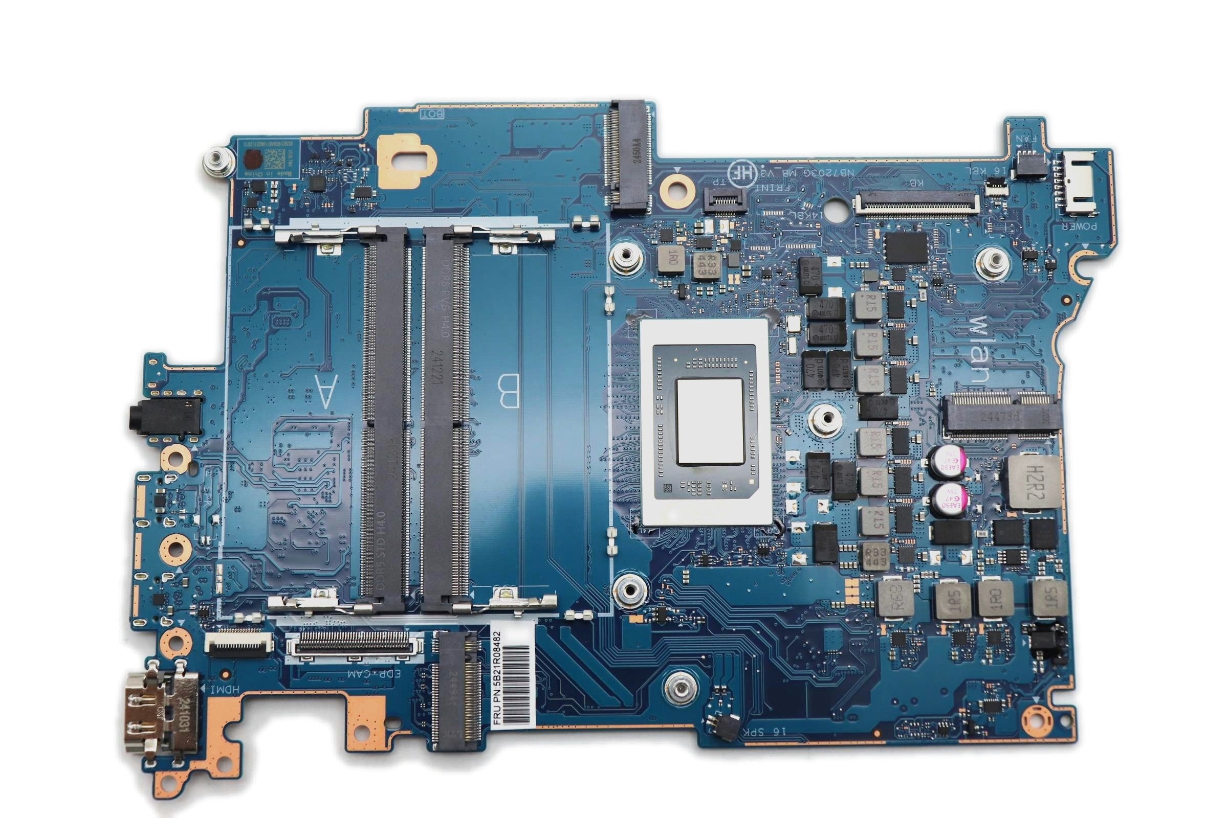 Lenovo IdeaPad Slim 5 16AKP10 Type 83HY Motherboard AMD Ryzen AI 5 340 for FHD IR Camera 5B21S35237