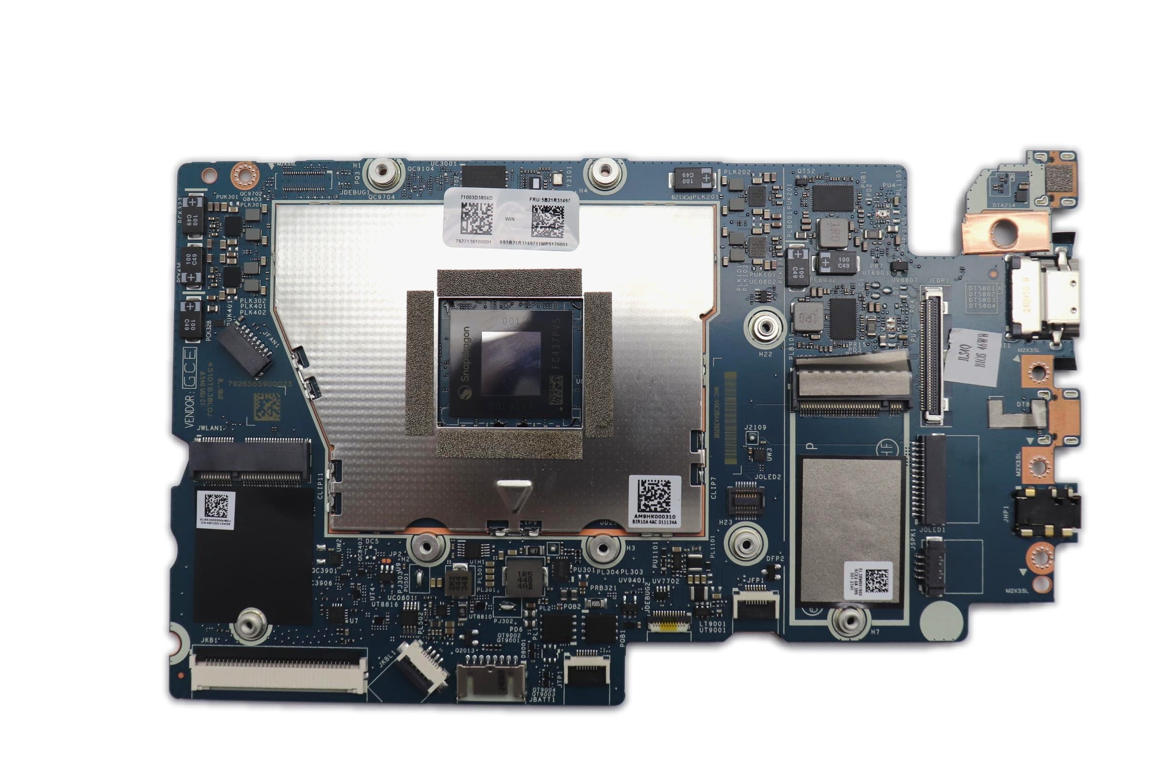Lenovo IdeaPad Slim 5 14Q8X9 Type 83HL Motherboard Qualcomm Snapdragon X X1-26-100 16GB Windows 5B21R31497