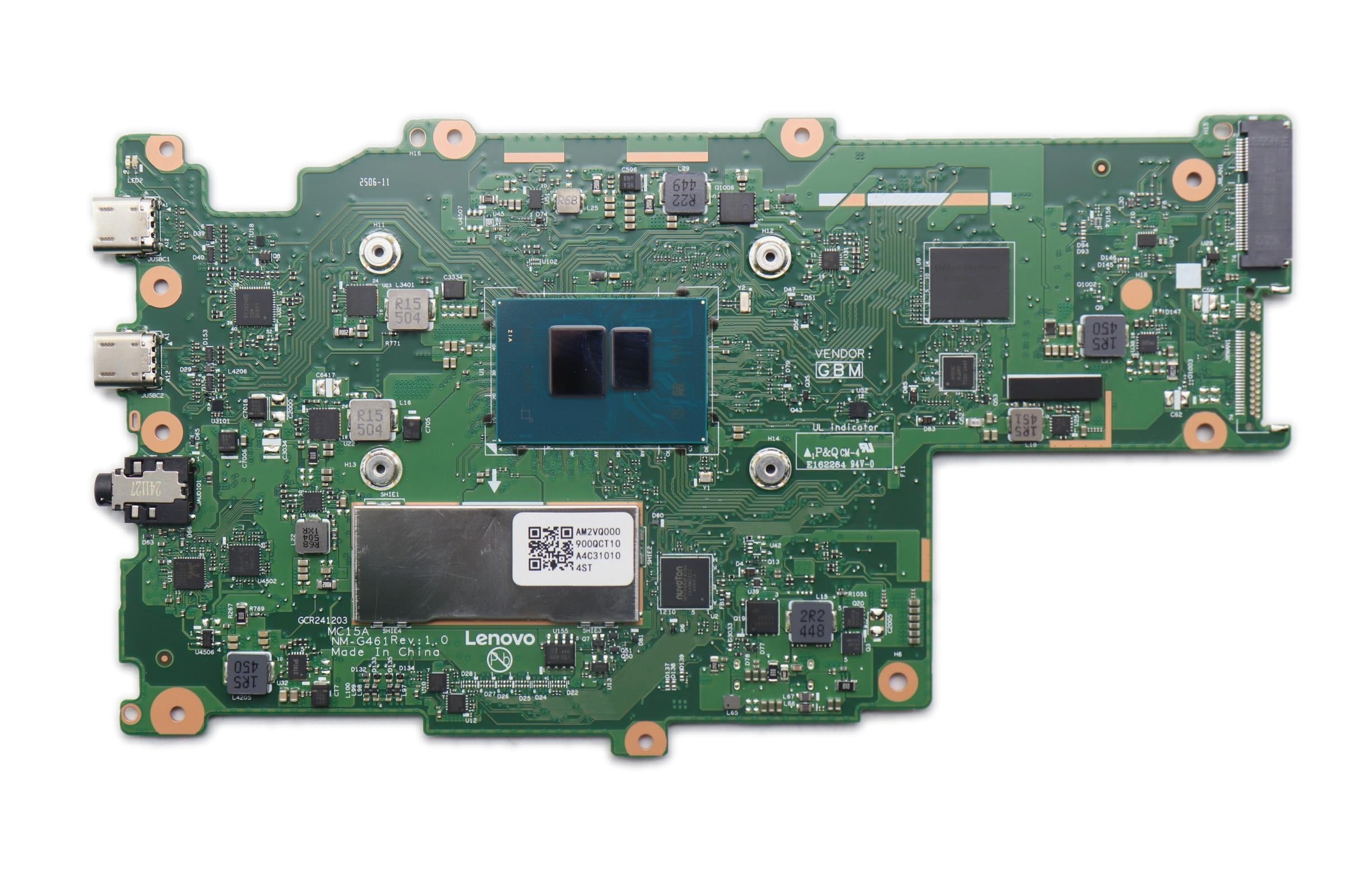 Lenovo 500e Chromebook Gen 4s Type 83N8 Motherboard Intel N250 8GB RAM 64GB eMMC 5B21R31884
