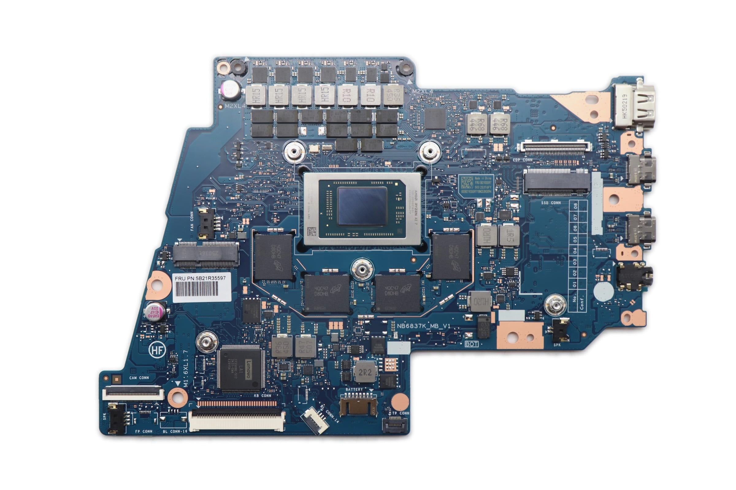 Lenovo IdeaPad 5 2-in-1 14AKP10 Type 83KT Motherboard AMD Ryzen AI 7 350 16GB Windows 5B21R35597