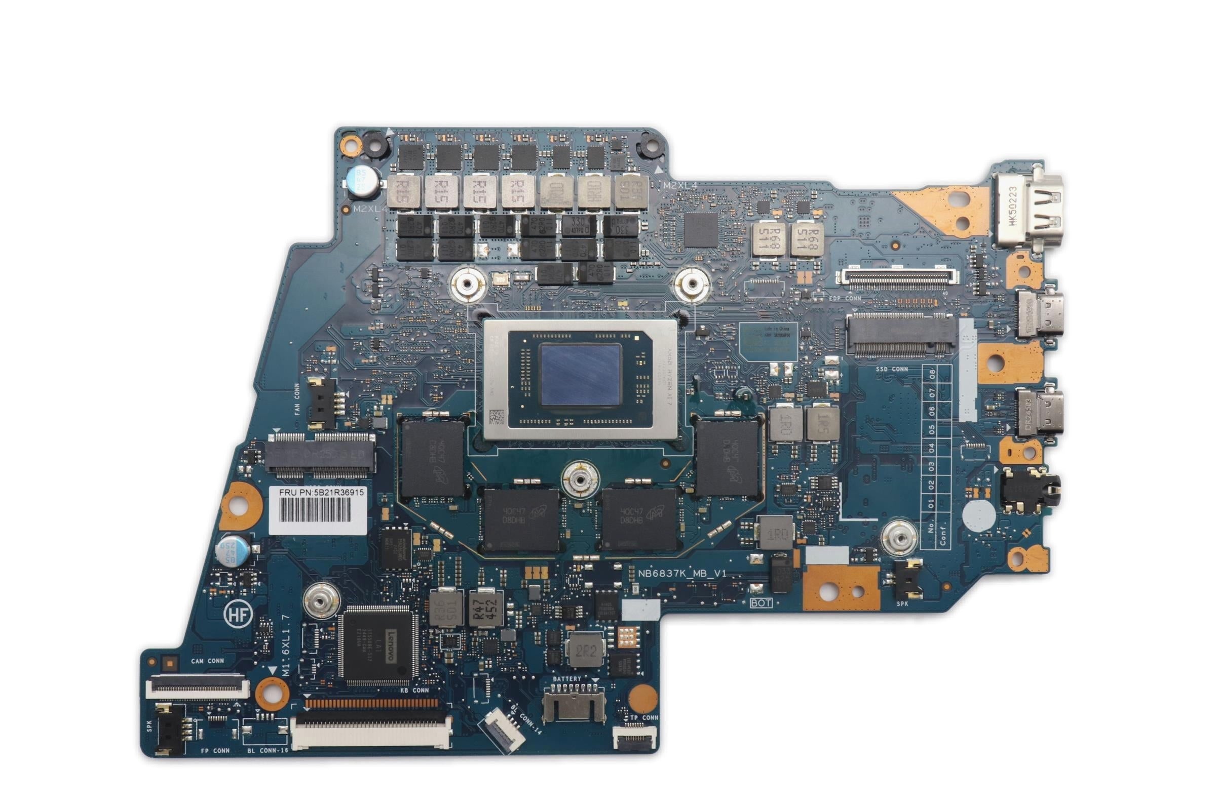 Lenovo IdeaPad 5 2-in-1 14AKP10 Type 83KT Motherboard AMD Ryzen AI 7 350 16GB 5B21S60045