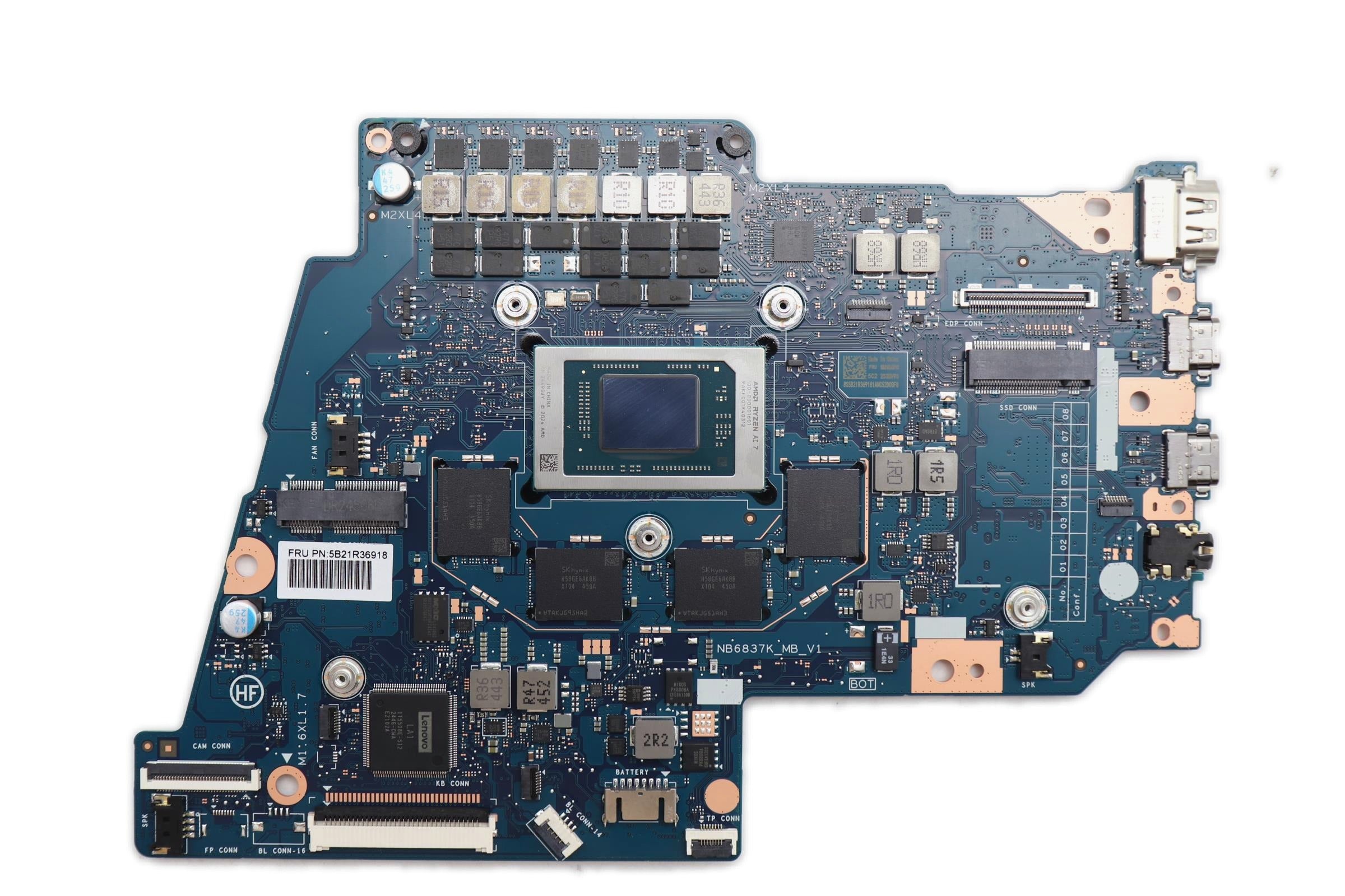 Lenovo IdeaPad 5 2-in-1 14AKP10 Type 83KT Motherboard AMD Ryzen 7 3502U 24GB Windows 5B21S60051