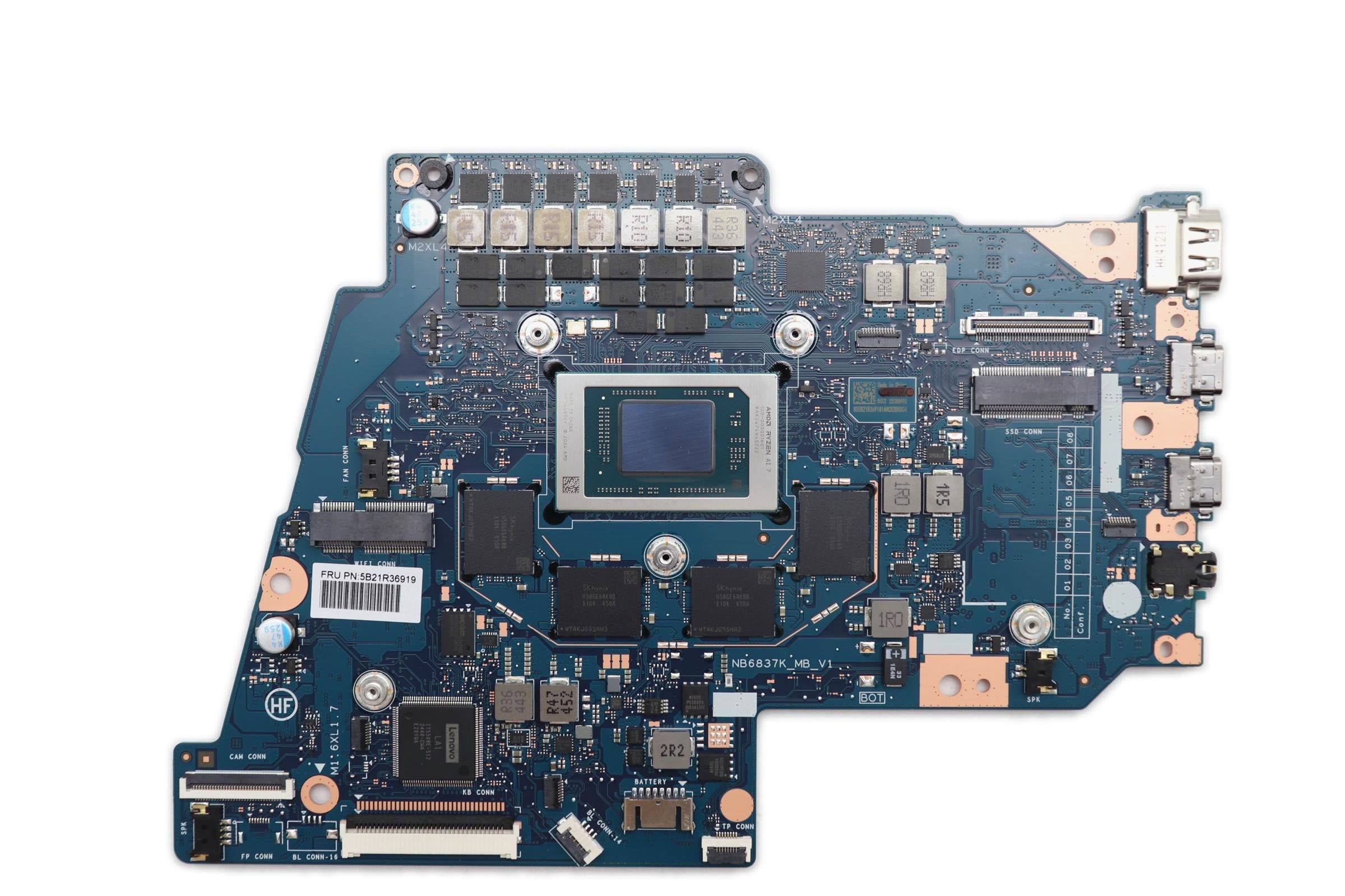 Lenovo IdeaPad 5 2-in-1 14AKP10 Type 83KT Motherboard AMD Ryzen 7 3502U 24GB 5B21R36919