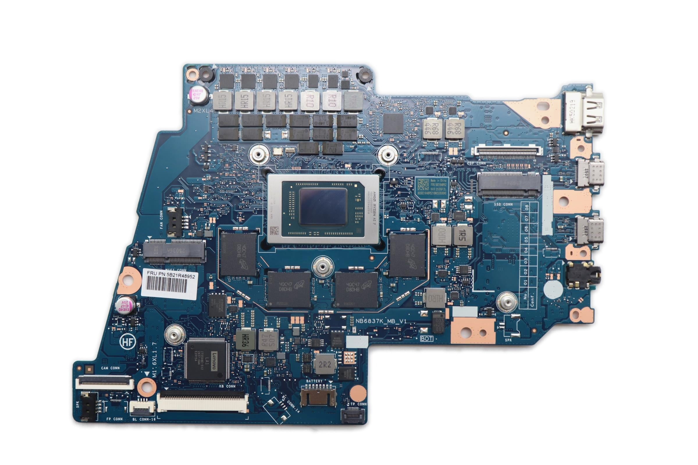 Lenovo IdeaPad 5 2-in-1 16AKP10 Type 83KU Motherboard AMD Ryzen AI 7 350 16GB Windows 5B21R48952
