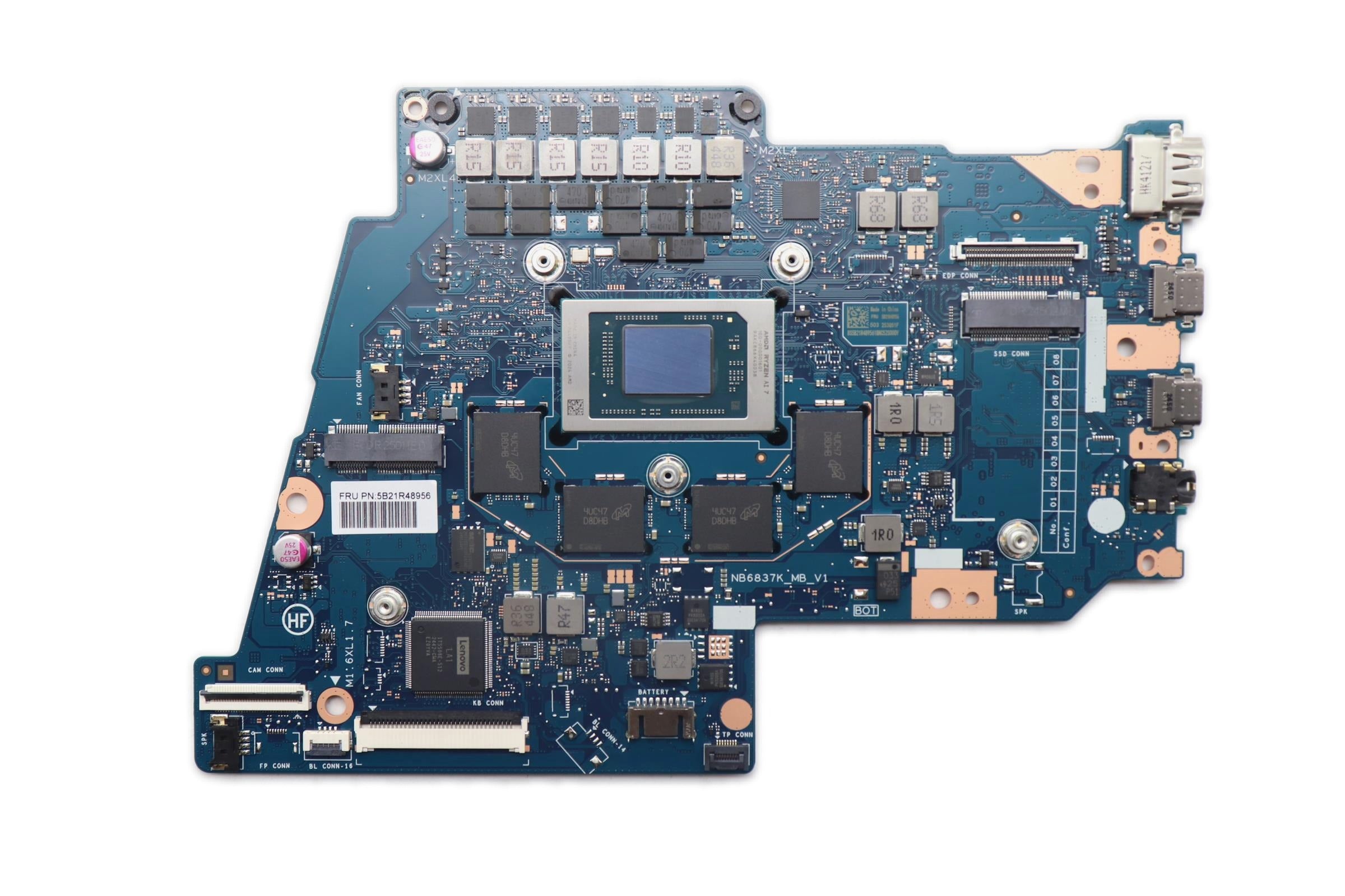 Lenovo IdeaPad 5 2-in-1 16AKP10 Type 83KU Motherboard AMD Ryzen AI 7 350 16GB Windows 5B21S59782