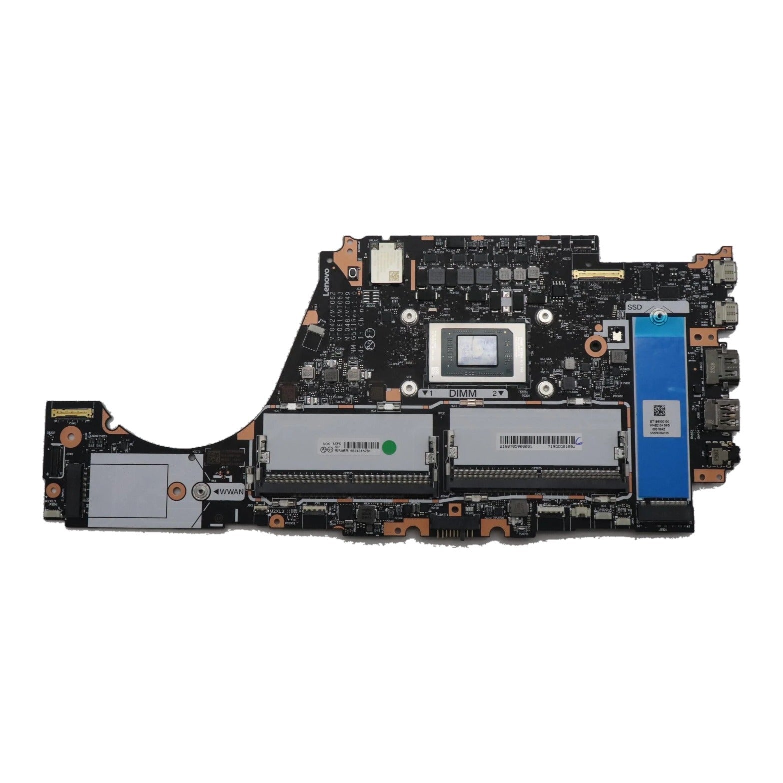 Lenovo ThinkPad P16s Gen 4 Type 21QR Motherboard AMD Ryzen AI 7 PRO 350 dTPM 5B21S16781