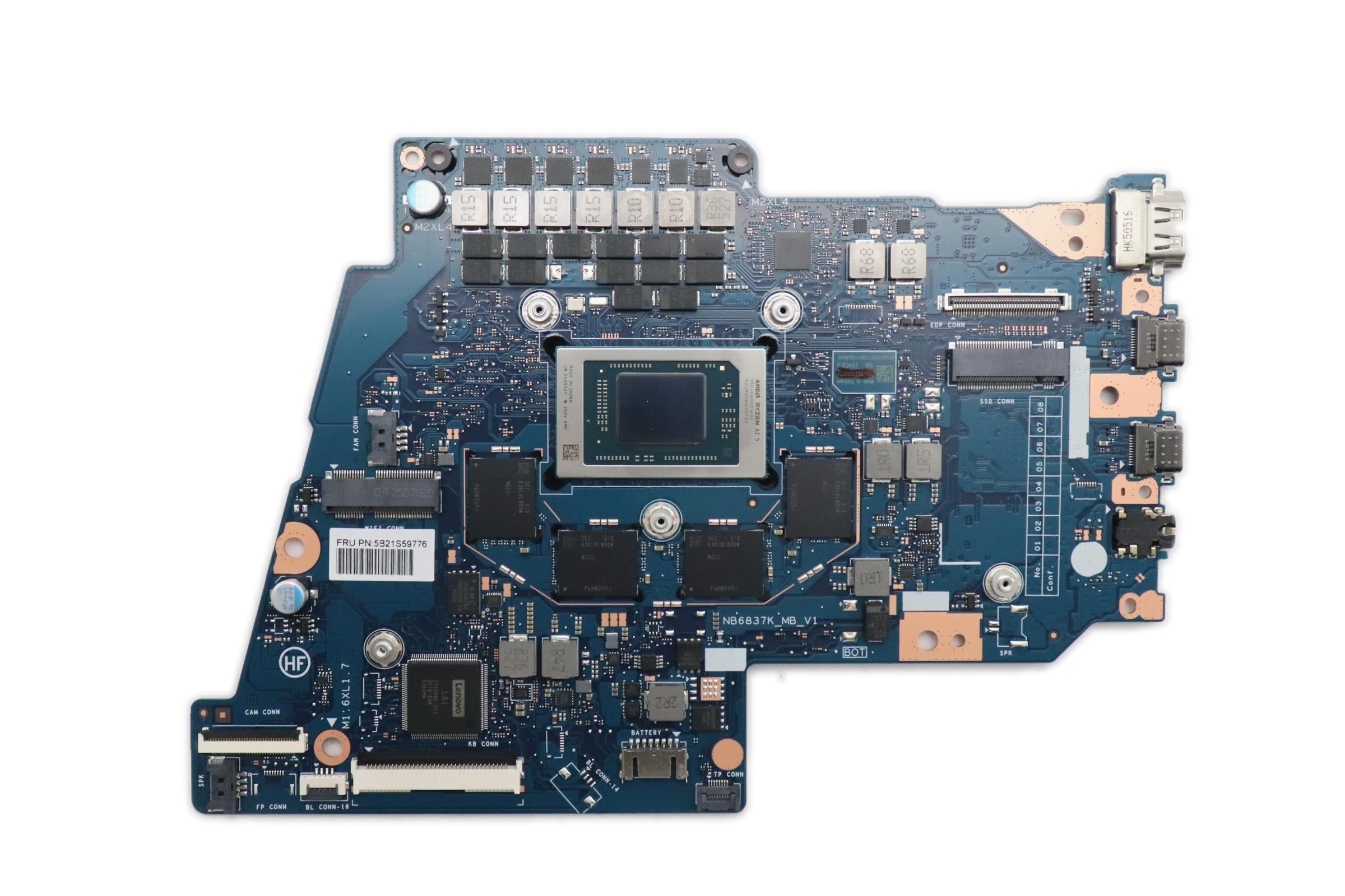 Lenovo IdeaPad 5 2-in-1 16AKP10 Type 83KU Motherboard AMD Ryzen AI 5 340 16GB 5B21S59776