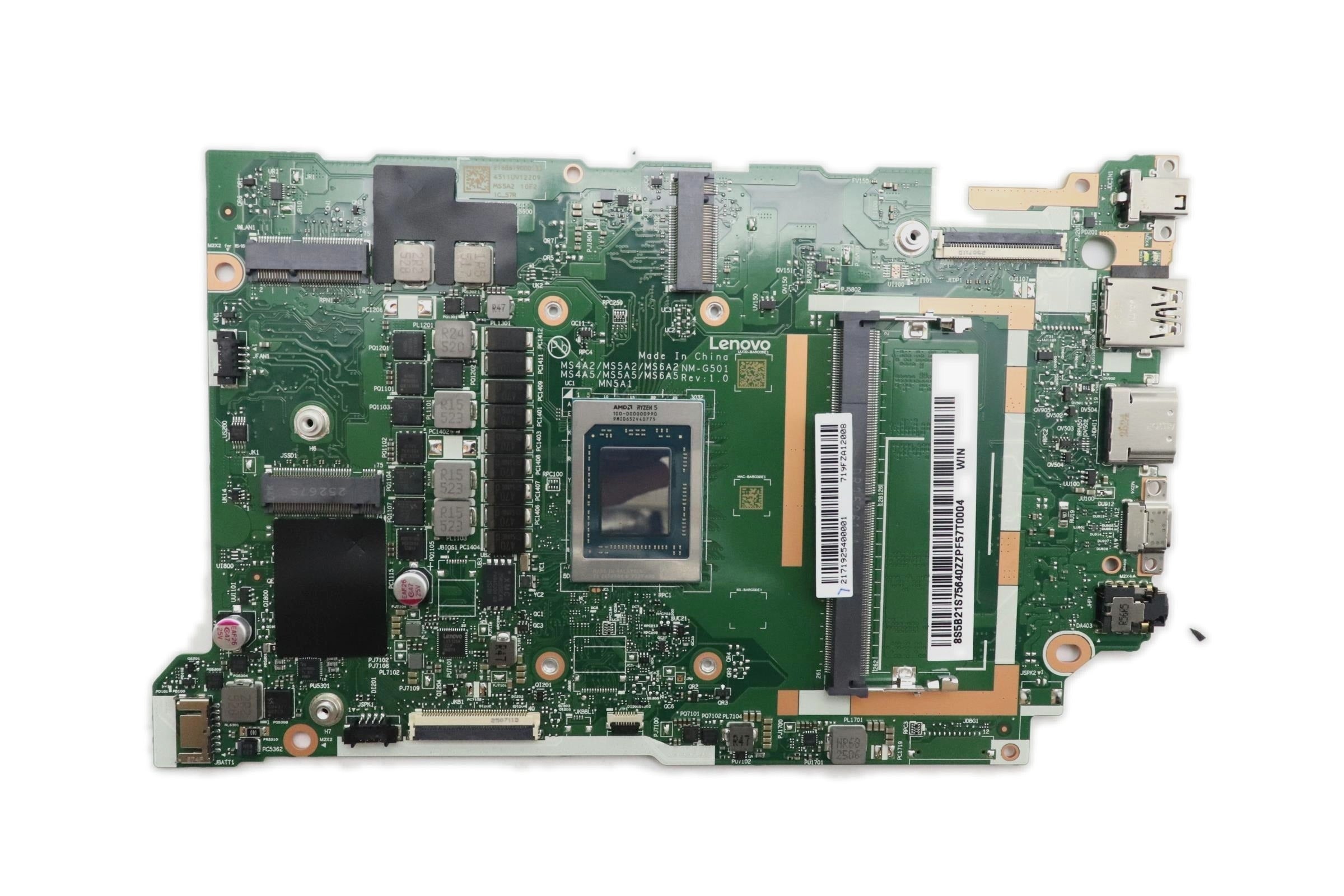 Lenovo IdeaPad Slim 3 15ARP10 Type 83K7 Motherboard AMD Ryzen 5 7535HS 8GB Windows 5B21S75640