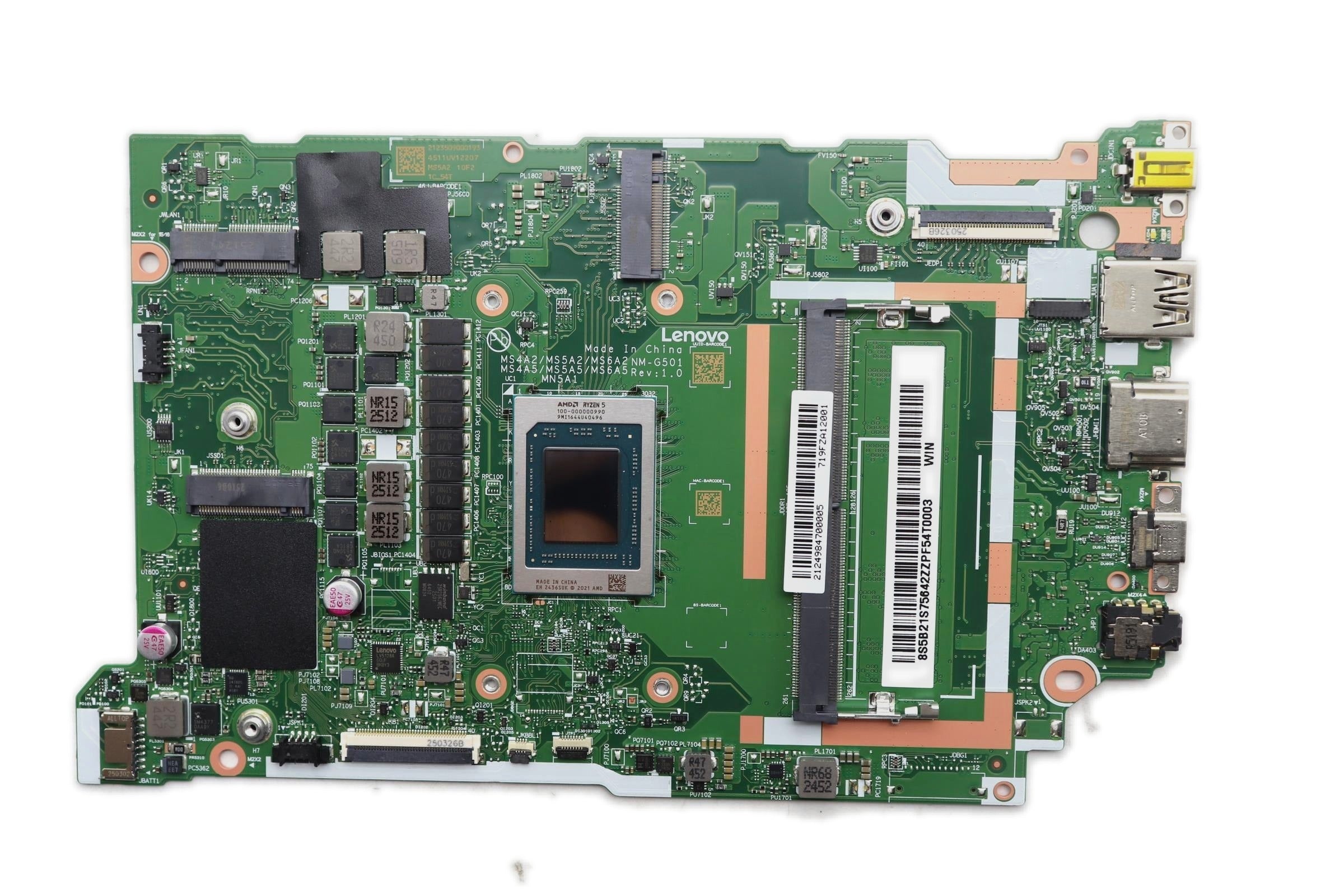 Lenovo IdeaPad Slim 3 15ARP10 Type 83K7 Motherboard AMD Ryzen 5 7535HS 8GB Windows 5B21T69780