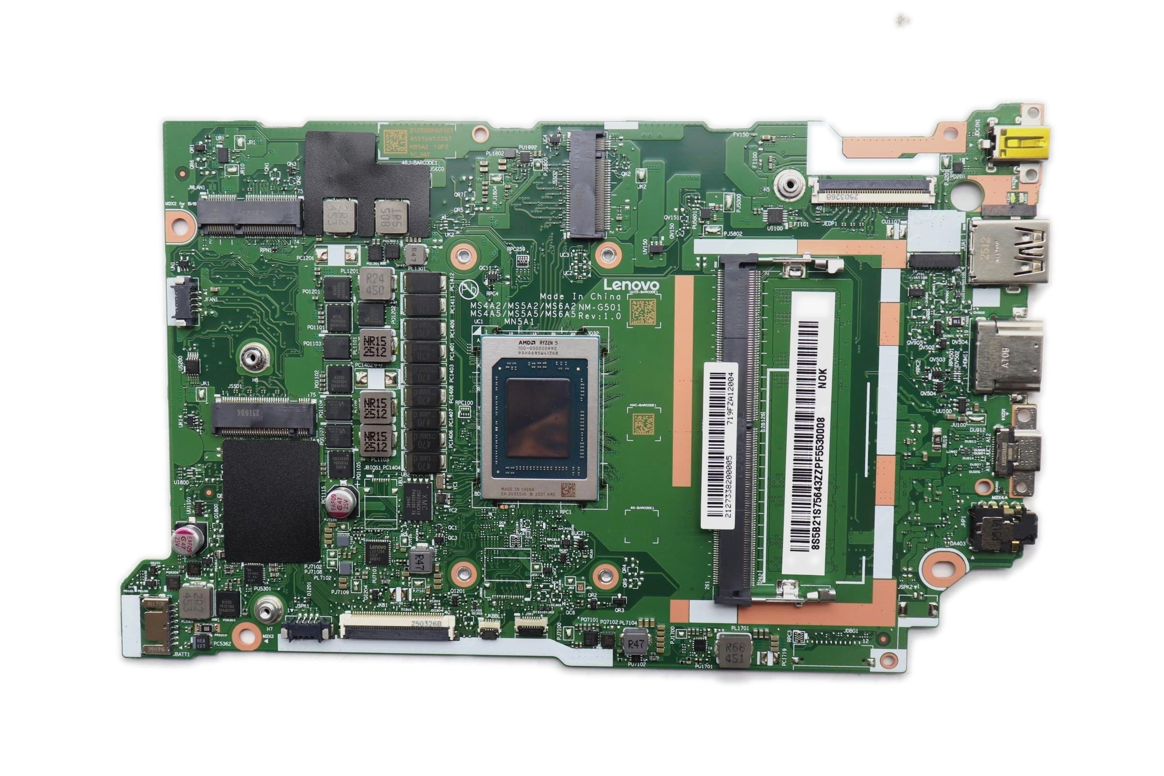 Lenovo IdeaPad Slim 3 15ARP10 Type 83K7 Motherboard AMD Ryzen 5 7535HS 8GB 5B21T69781