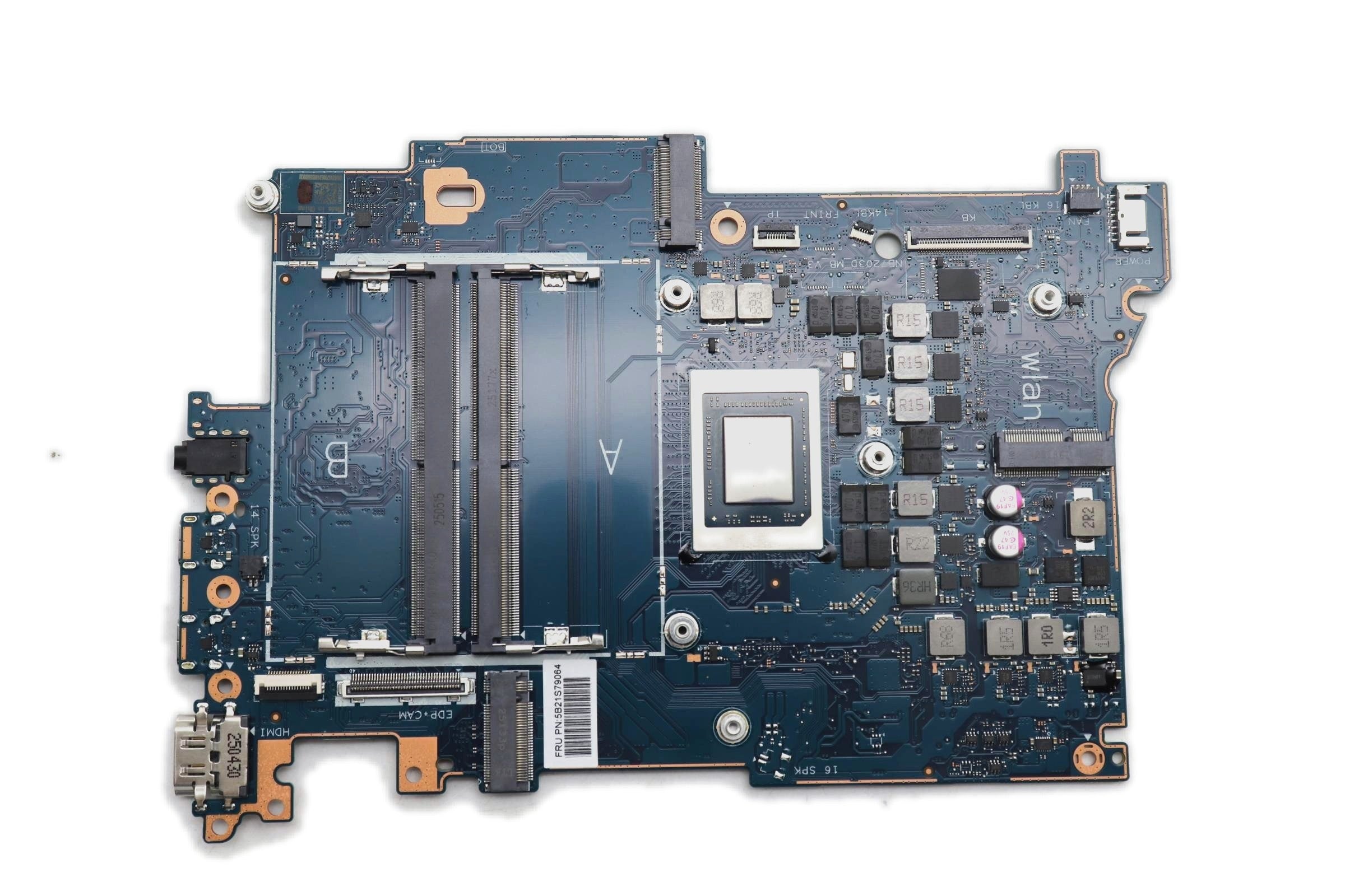 Lenovo IdeaPad Slim 5 14ARP10 Type 83HT Motherboard AMD Ryzen 5 7535HS UMA for FHD IR Camera 5B21S79064