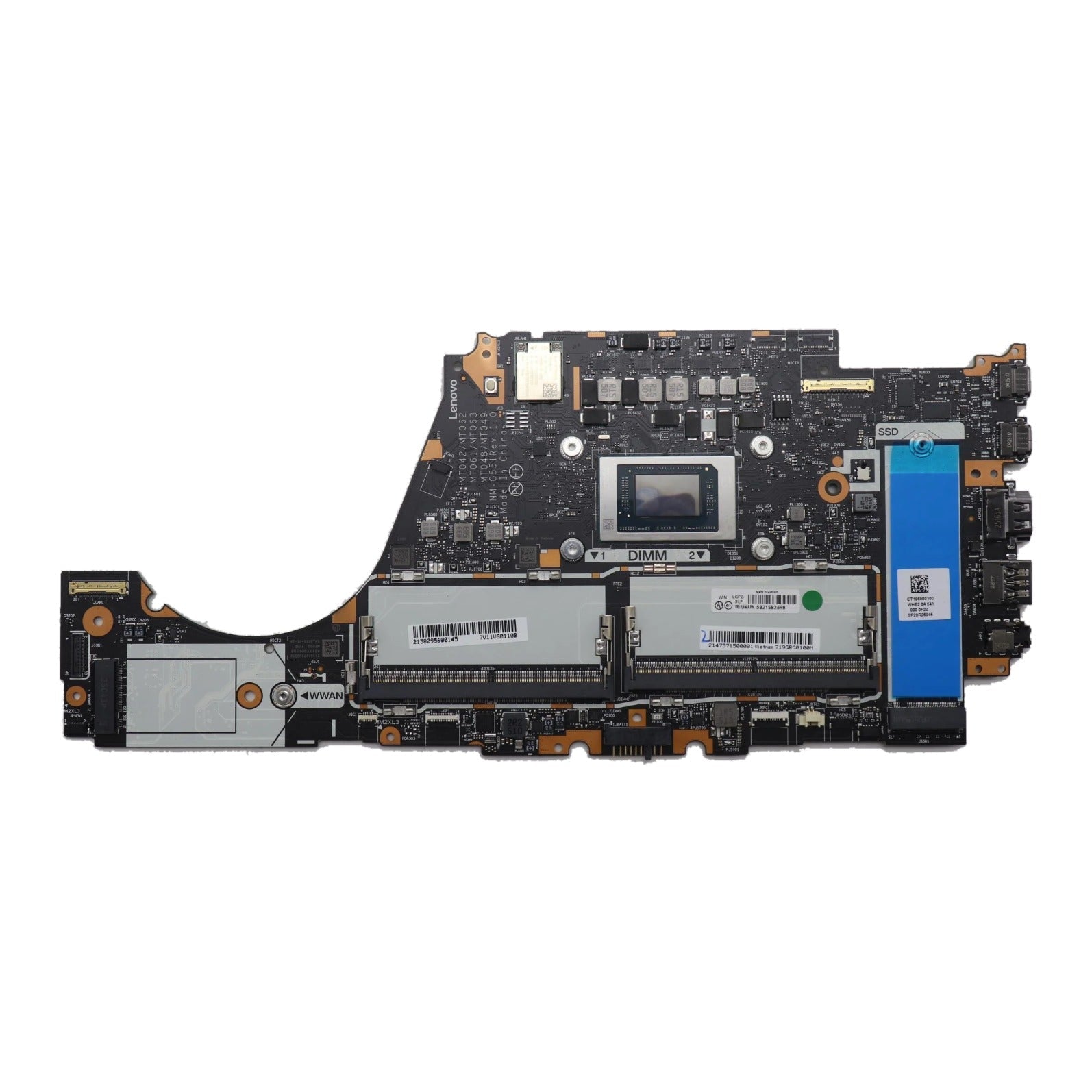 Lenovo ThinkPad P16s Gen 4 Type 21QR Motherboard AMD Ryzen AI 9 HX PRO 370 Windows dTPM 5B21S82698