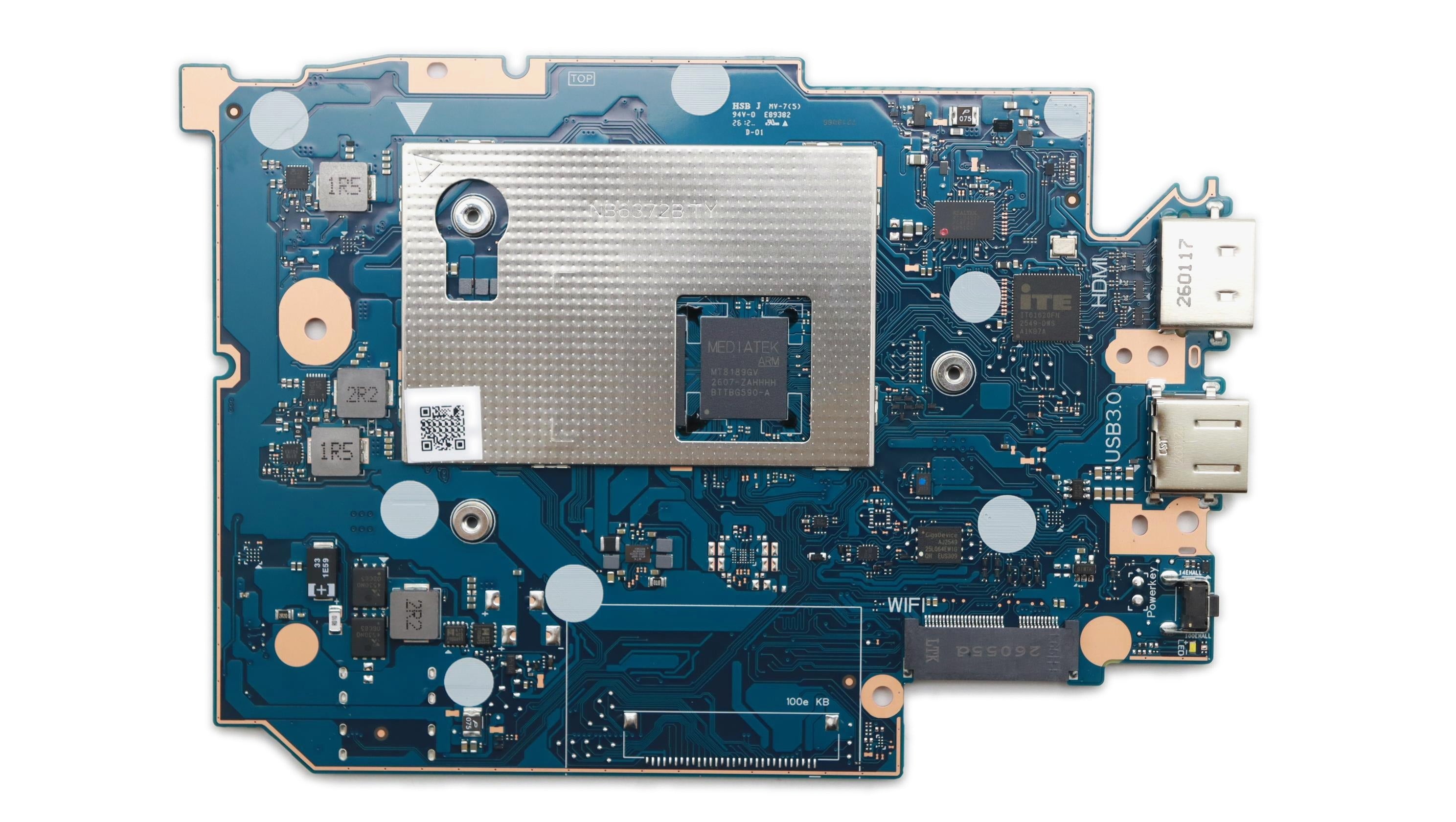 Lenovo Chromebook m 14M8911 Type 83SX Motherboard MediaTek Kompanio 540 8GB RAM 128GB UFS 5B21U73005