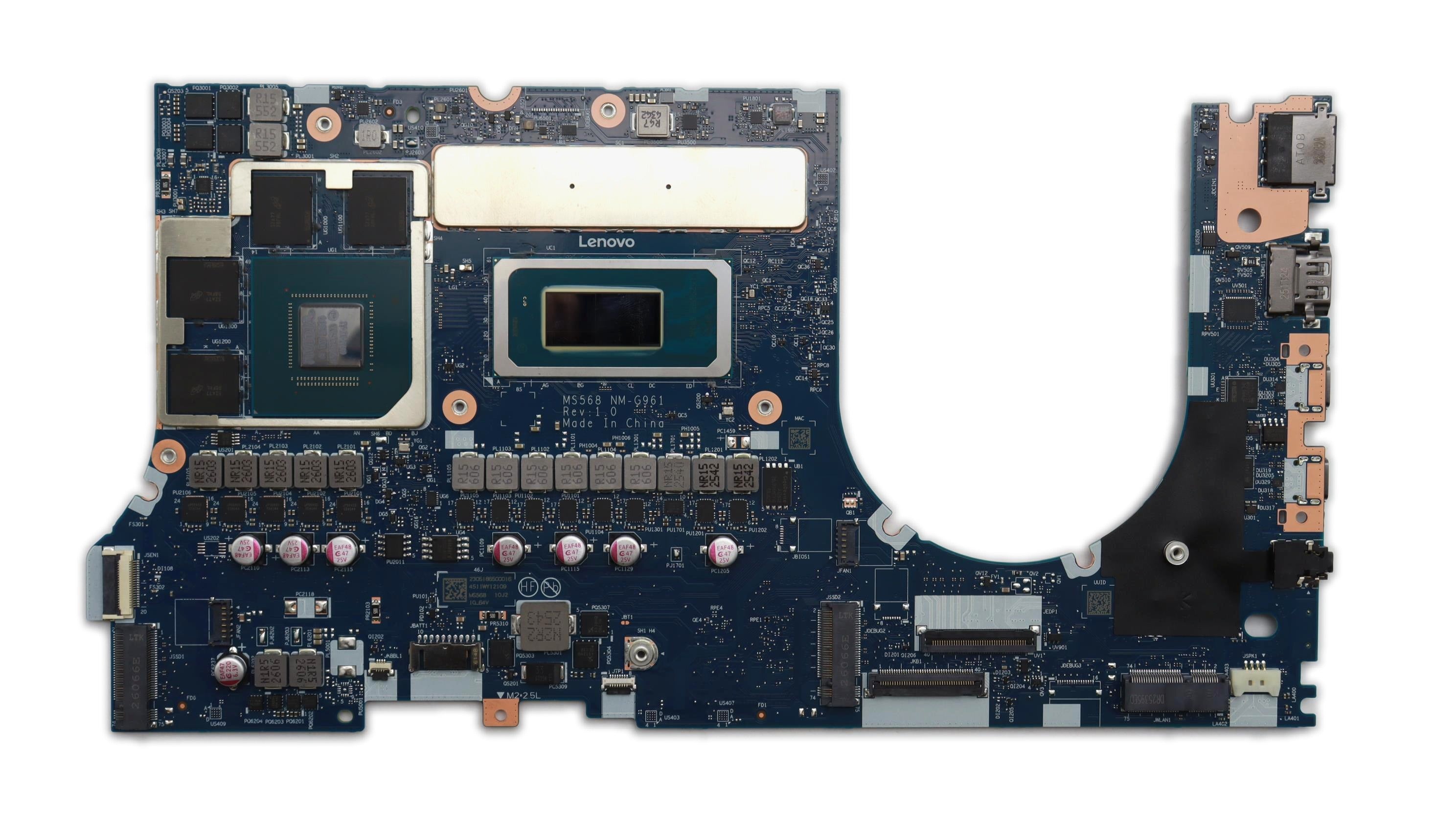 Lenovo IdeaPad Pro 5 16IAH10 Type 83JM Motherboard Intel Core Ultra 9 285H 32GB NVIDIA GeForce RTX 5050 Windows 5B21U76662