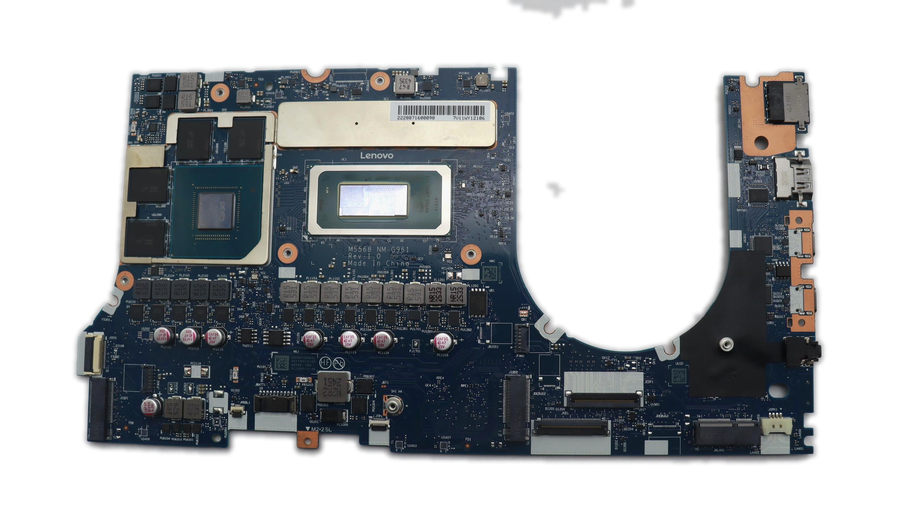 Lenovo IdeaPad Pro 5 16IAH10 Type 83JM Motherboard Intel Core Ultra 7 255H 16GB Windows 5B21U76858