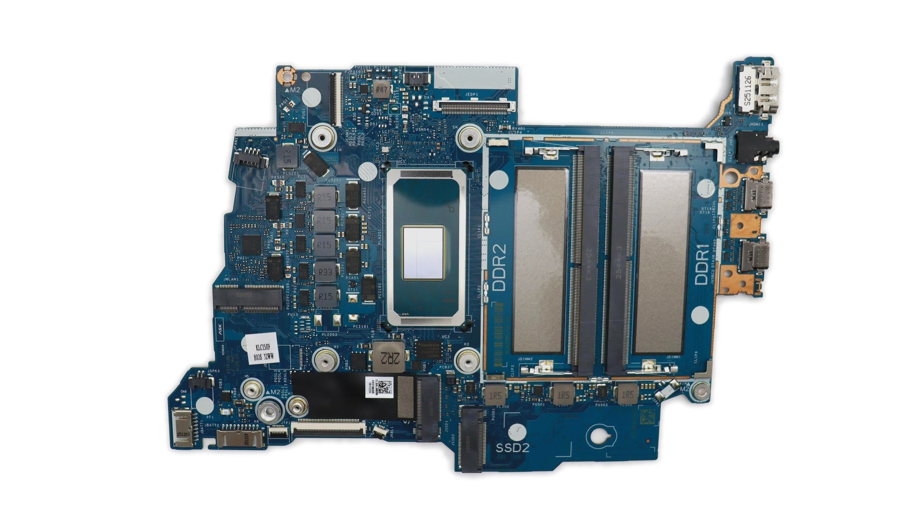 Lenovo IdeaPad 5 2-in-1 15IPH11 Type 83UL Motherboard Intel Core Ultra 7 355 UMA Windows 5B21U76862