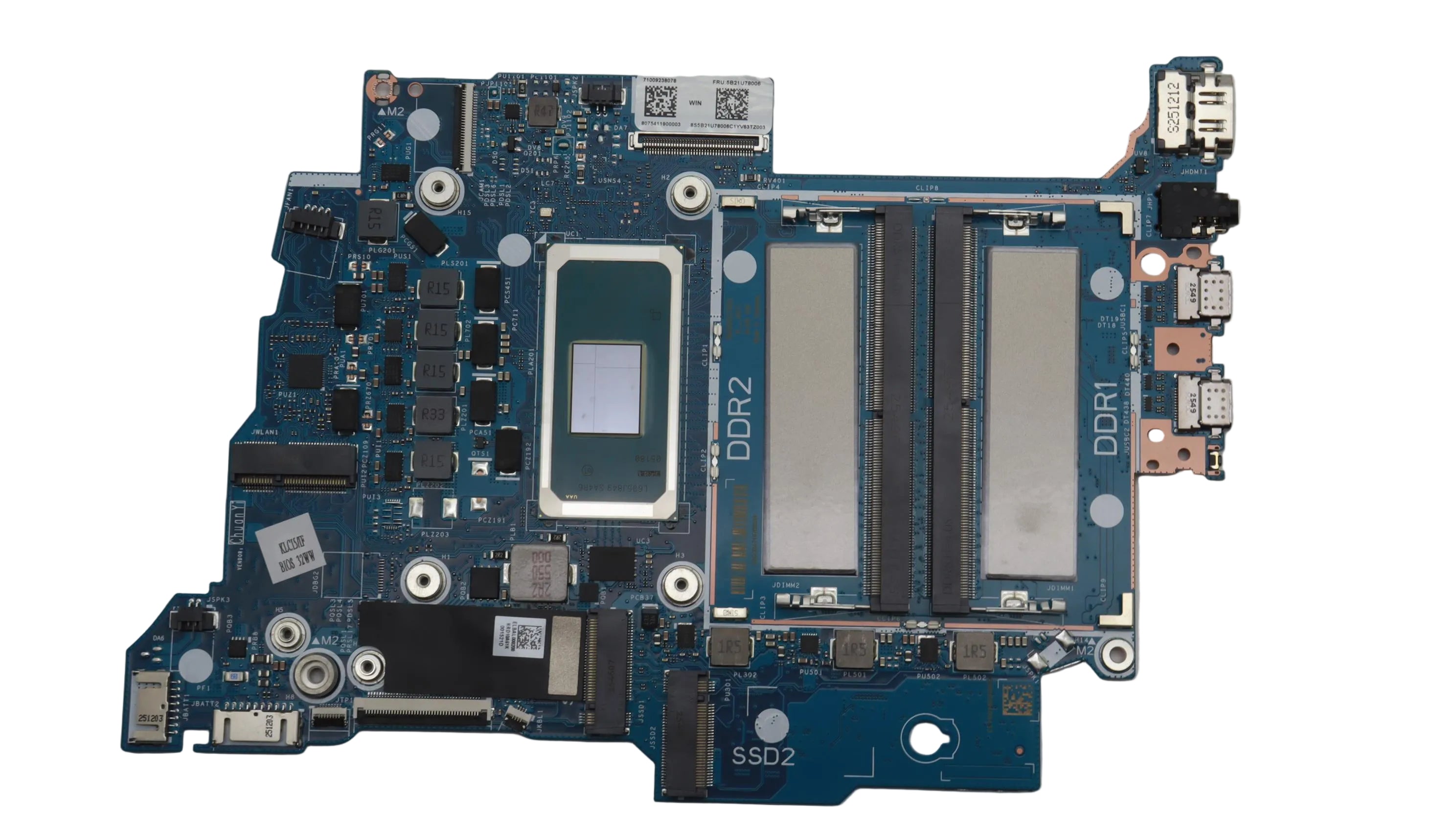 Lenovo IdeaPad 5 2-in-1 15IPH11 Motherboard U5322 UMA 5B21U78006