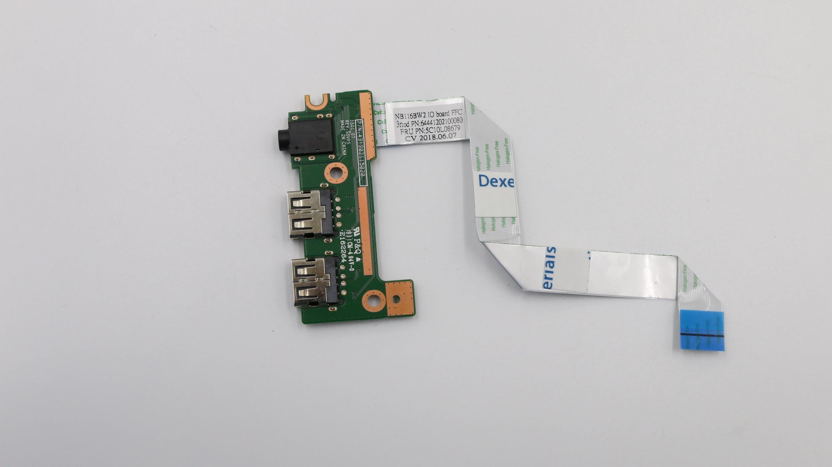 Lenovo N23 Winbook / N24 Winbook Board USB BD 3N 80UR W/O cable 5C50L76064