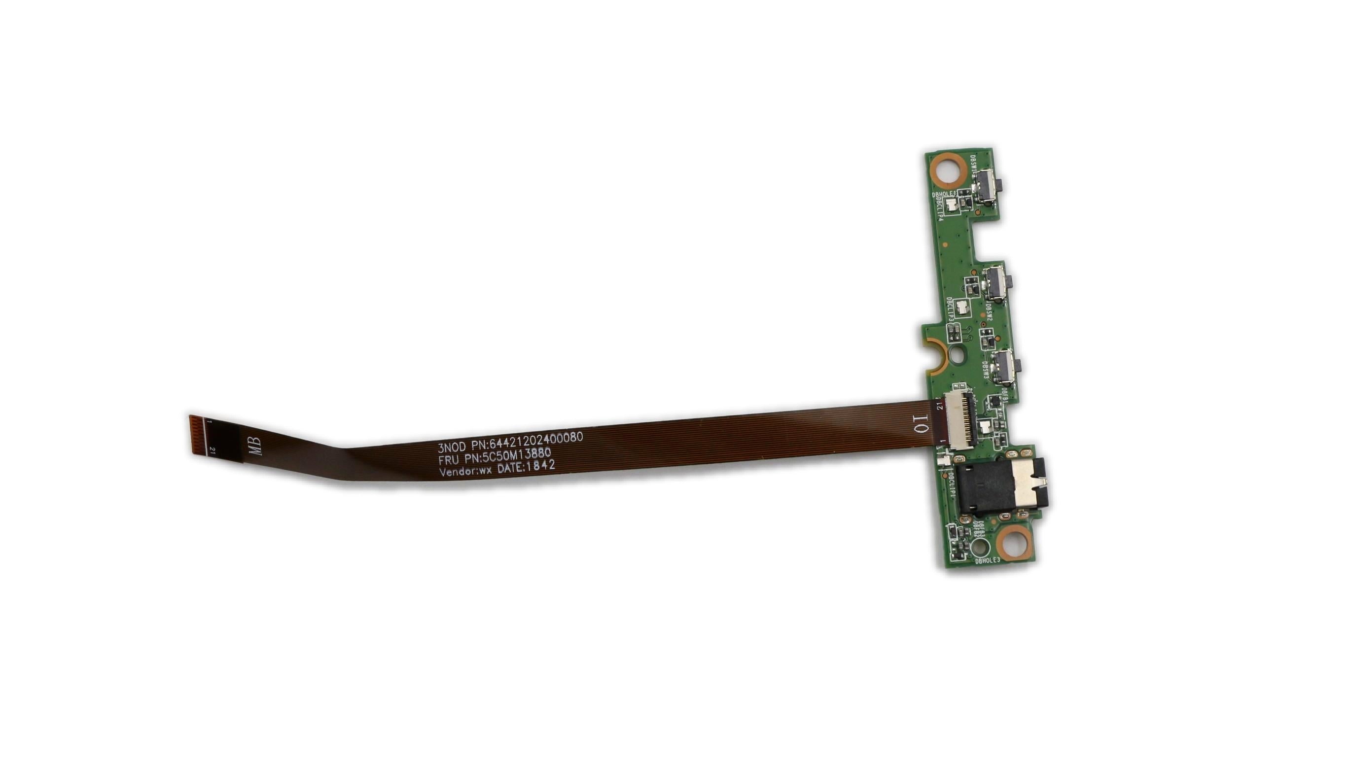 Lenovo ideapad Miix 510-12ISK Tablet / ideapad Miix 510-12IKB Tablet IO Board 3N 80U1 W/cable 5C50M13915
