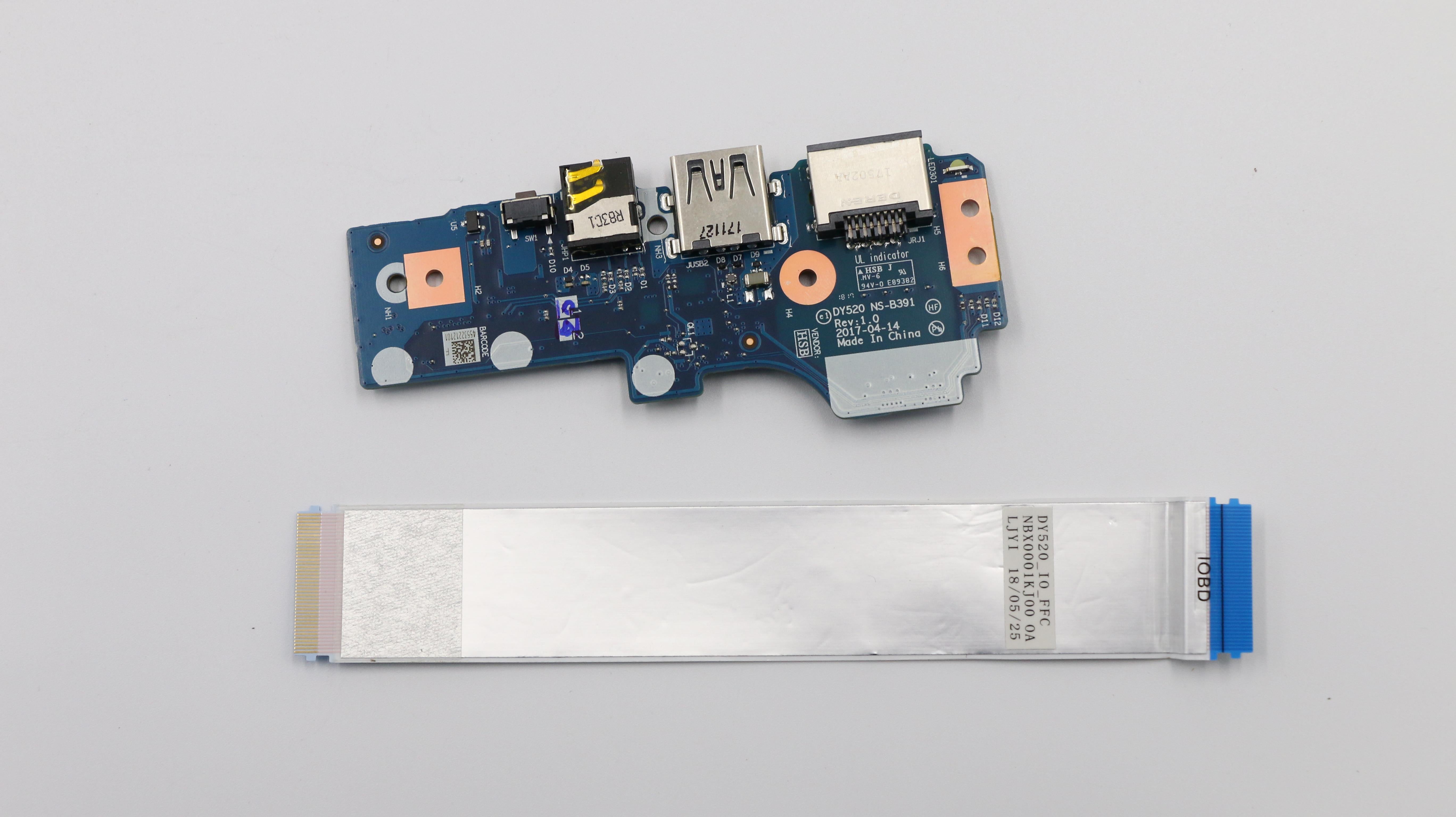 Lenovo Legion Y520-15IKBM I/O BOARD W/FFC L80YY 5C50P24359
