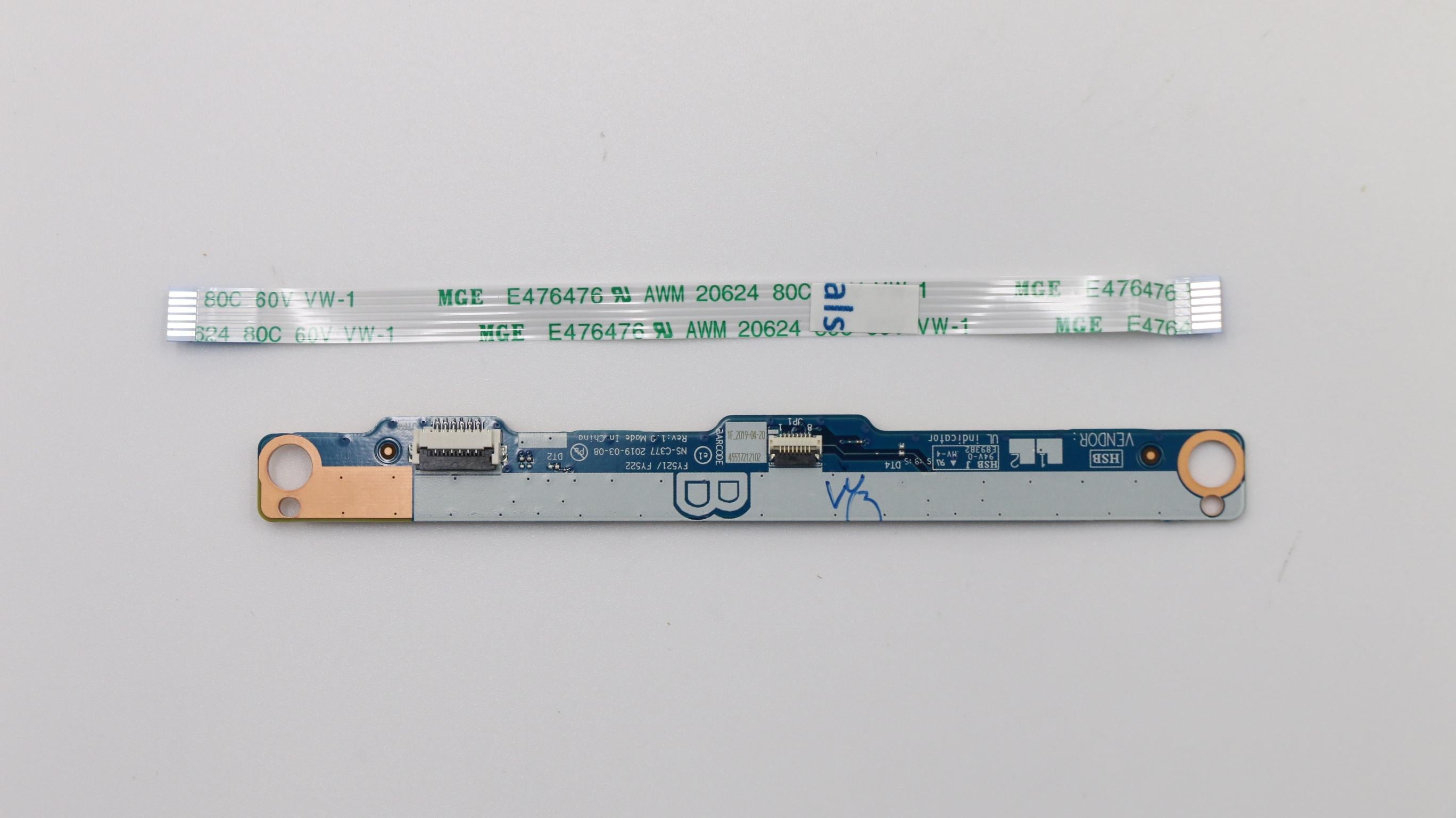 Lenovo Legion Y540-15IRH-PG0 / Legion Y7000-2019-PG0 Board Connector BD L 81SY TP/B With FFC 5C50S24945