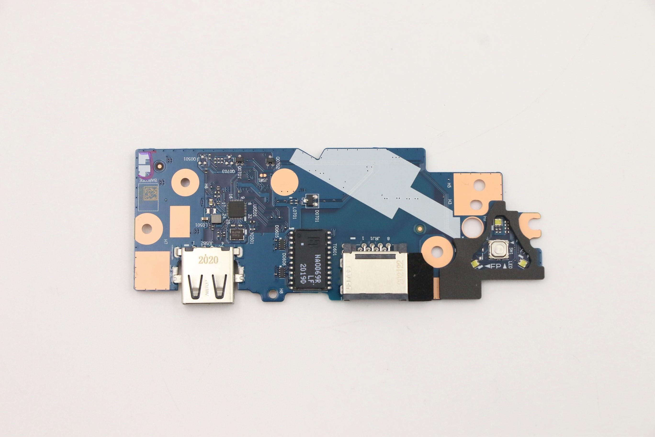 Lenovo ThinkPad E15 Gen 2 Type 20T8 20T9 Mars 1.0 AMD CARDPOP GE520_IO_Board_W_FPR 5C50S73051