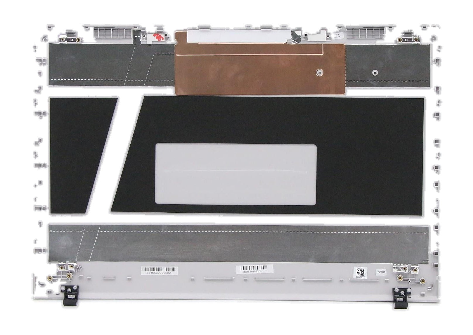 Lenovo Lenovo Z51-70 / ideapad 500-15ISK COVER LCD Cover C Z51-70 Black 3D SBB0J69541