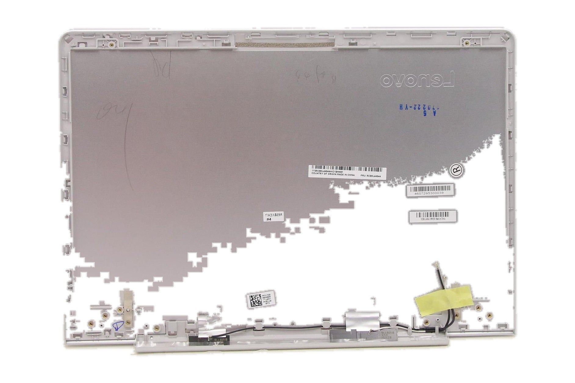 Lenovo ideapad 510S-14ISK / ideapad 310S-14ISK COVER LCD Cover C 80TK W/Antenna Silver SBB0K72684