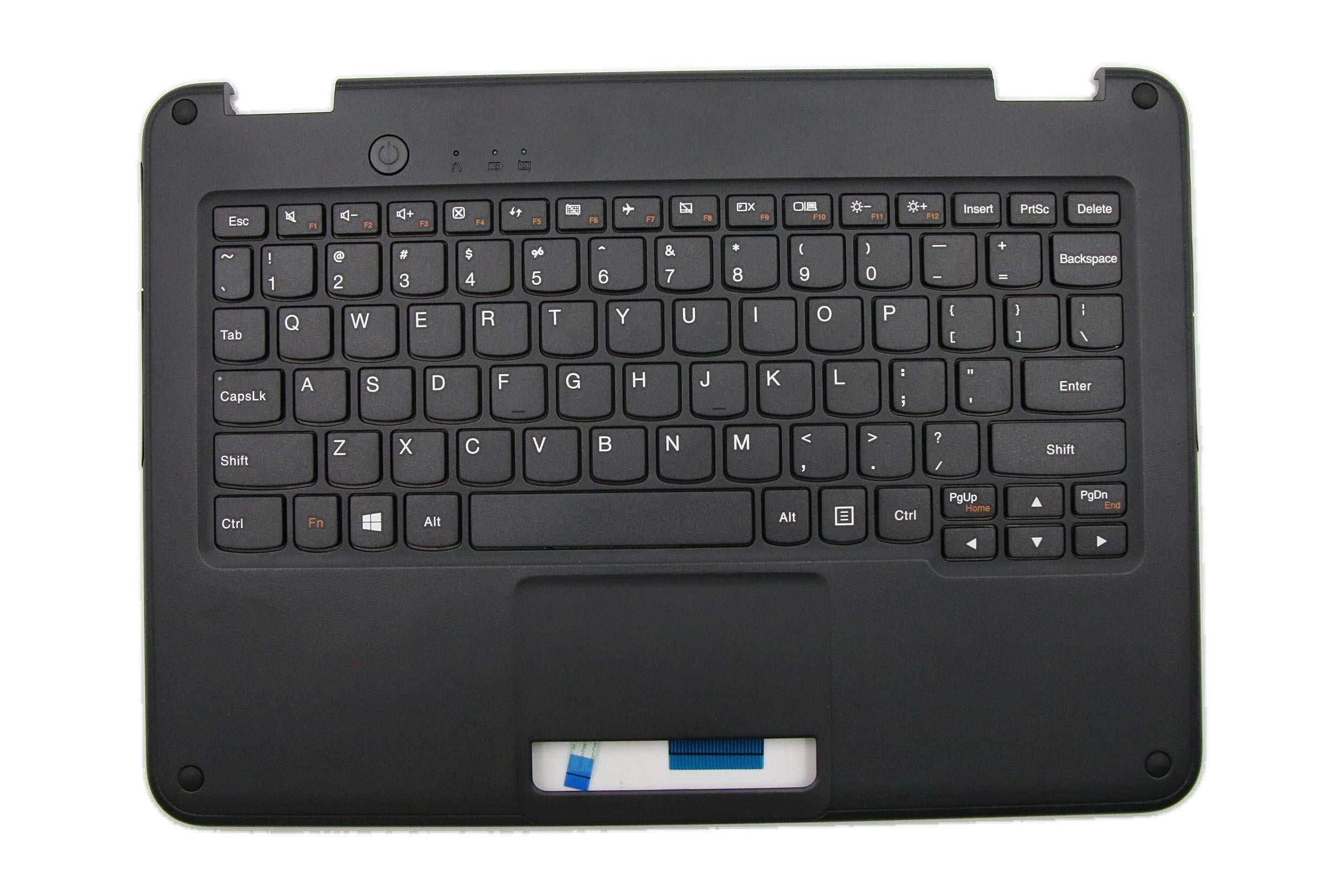 Lenovo Lenovo N23 Winbook C-Cover with keyboard USA English Black Non-Backlight US SBB0M25953