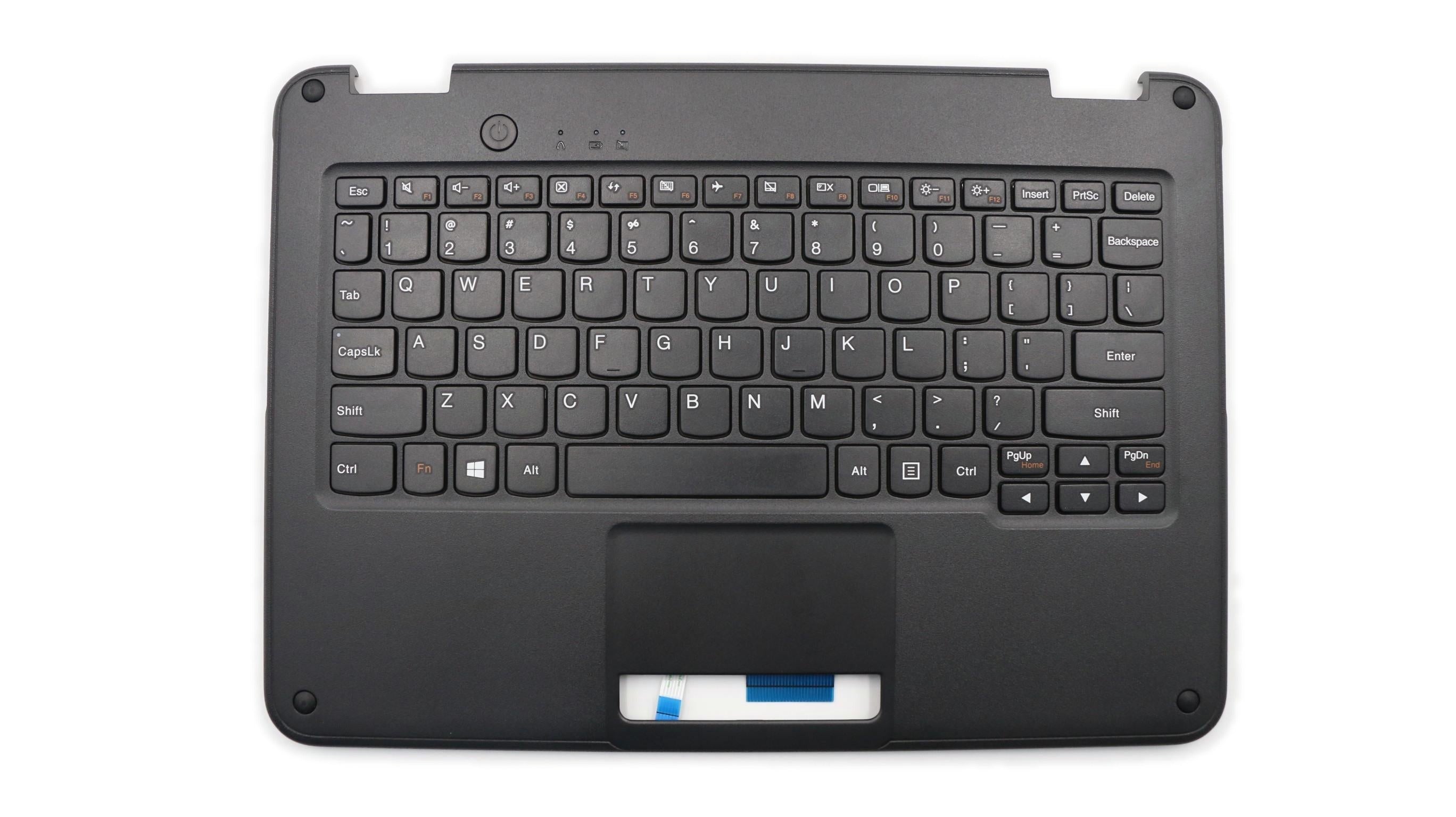 Lenovo Lenovo N24 Winbook / Lenovo 300e Winbook C-Cover with keyboard USA English Black Non-Backlight US SBB0N66878