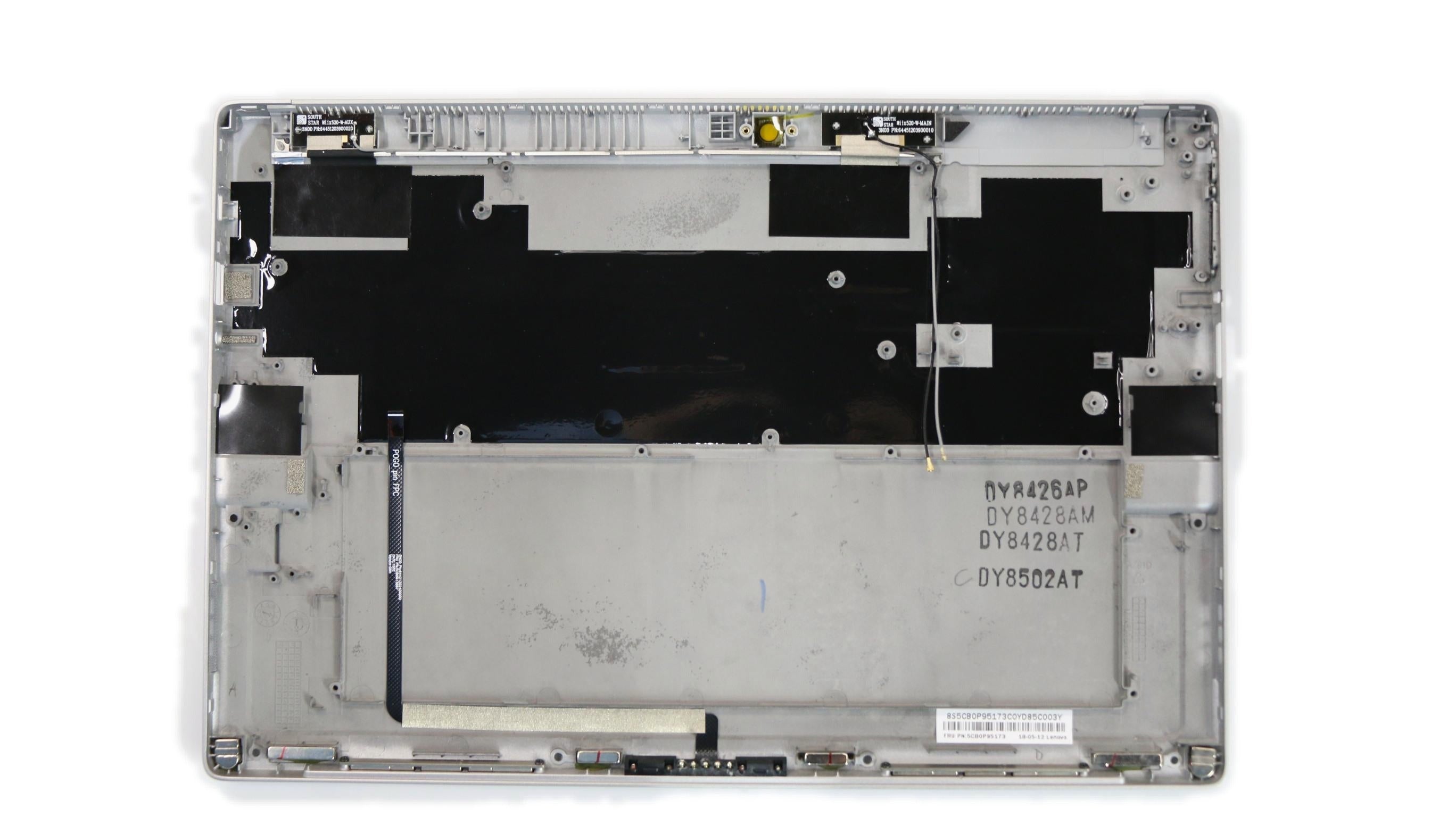Lenovo Miix 520-12IKB Type 81CG LCD Cover 3N 81CG Platinum Wifi FingerPrint/8M Cam 5CB0P95173