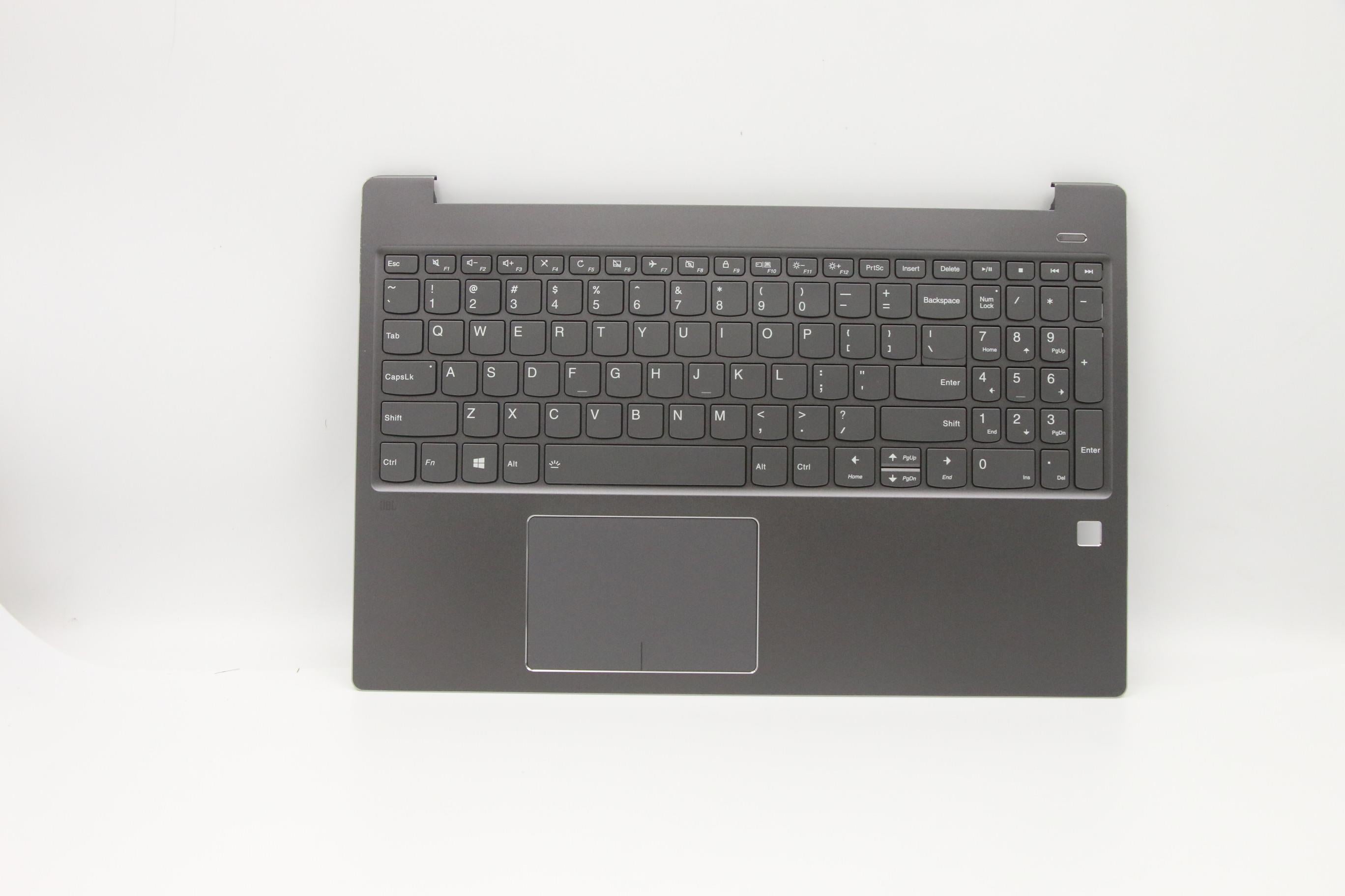 Lenovo ideapad 720S-15IKB / ideapad 720S Touch-15IKB C-Cover with keyboard USA English Iron Grey Backlight Fingerprint US 5CB0Q62200