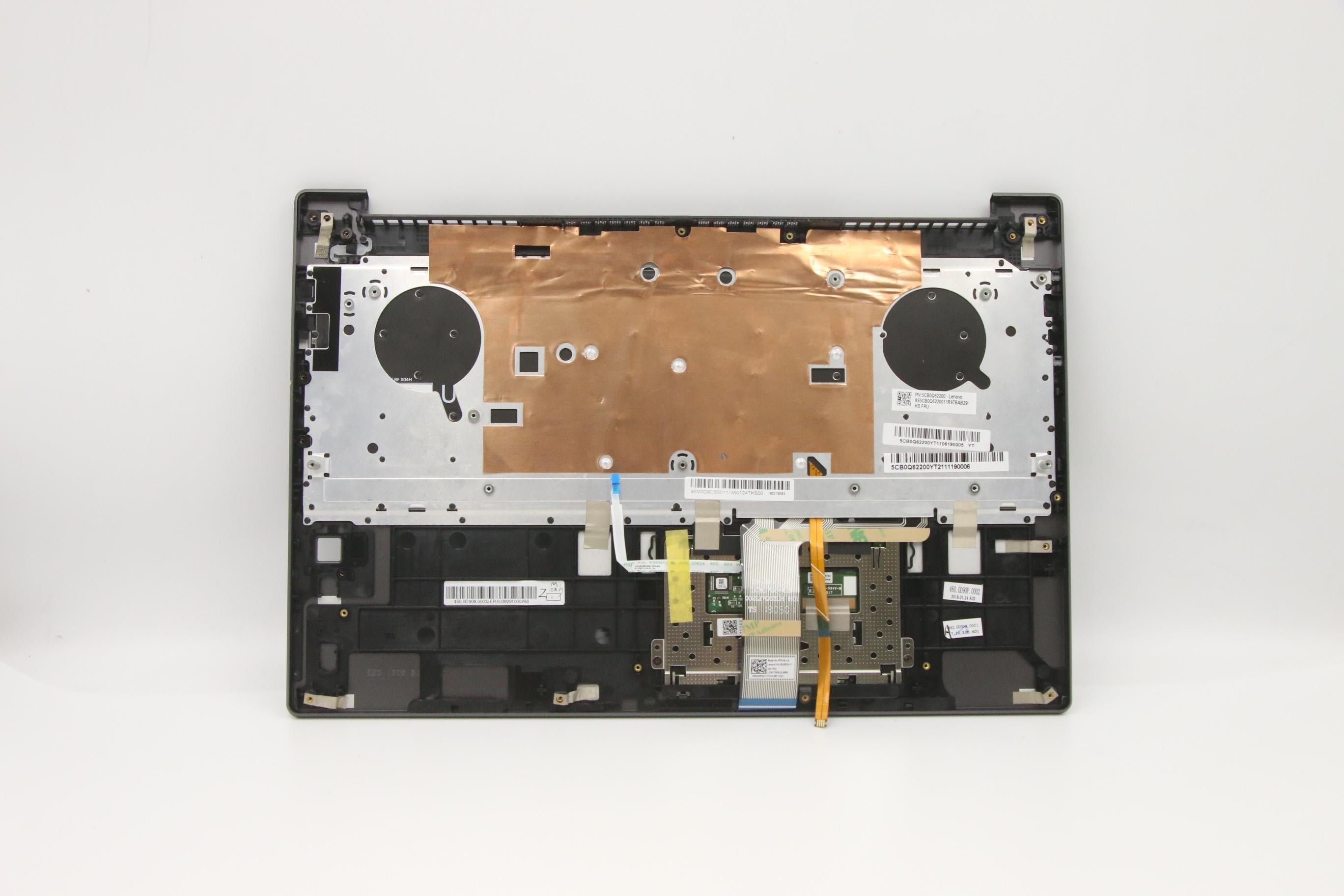 Lenovo ideapad 720S-15IKB / ideapad 720S Touch-15IKB C-Cover with keyboard USA English Iron Grey Backlight Fingerprint US 5CB0Q62200