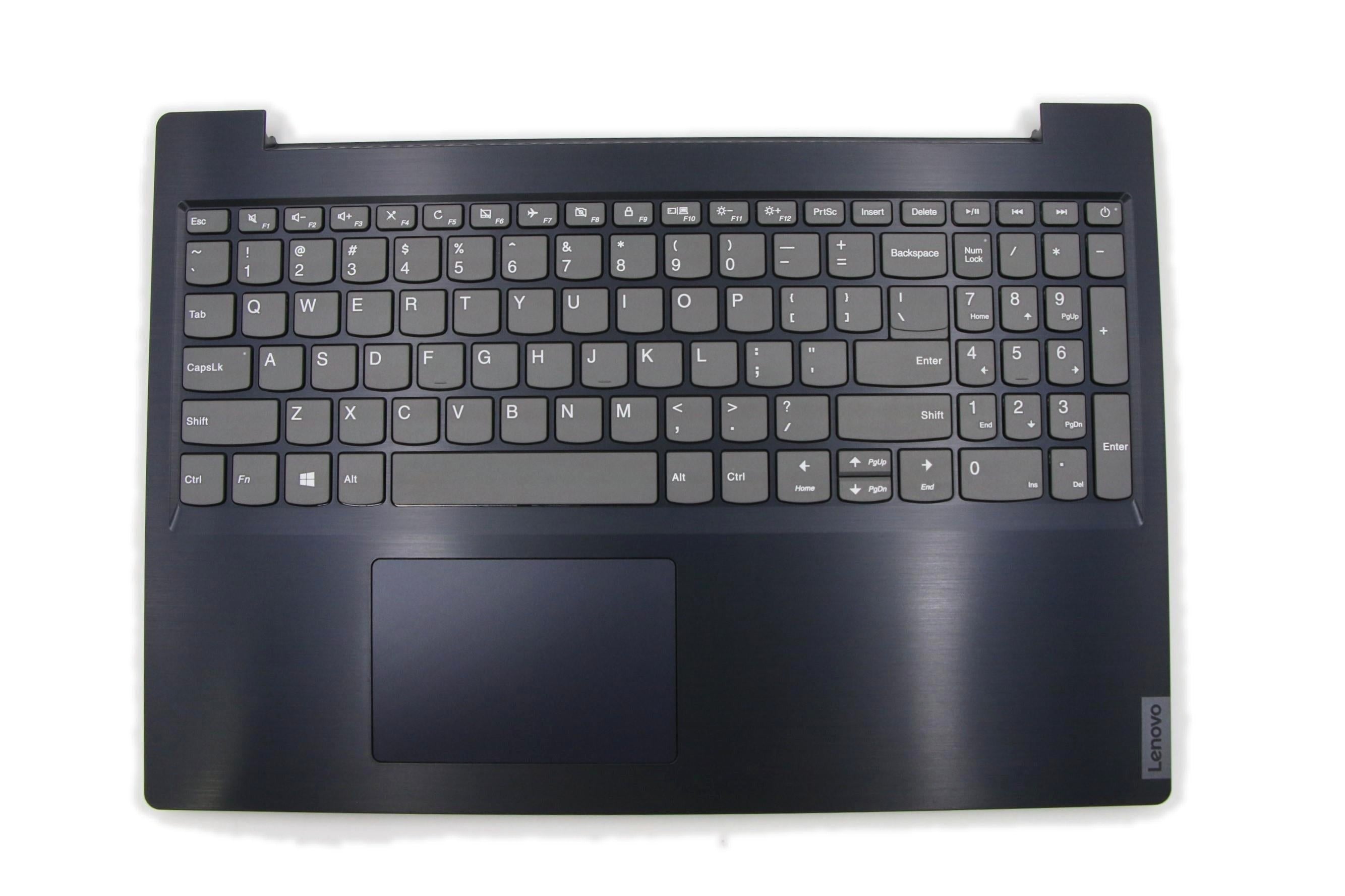 Lenovo ideapad L340-15IWL / ideapad L340-15IWL Touch C-Cover with keyboard USA English Abyss Blue Non-Backlight US SBB0T41488