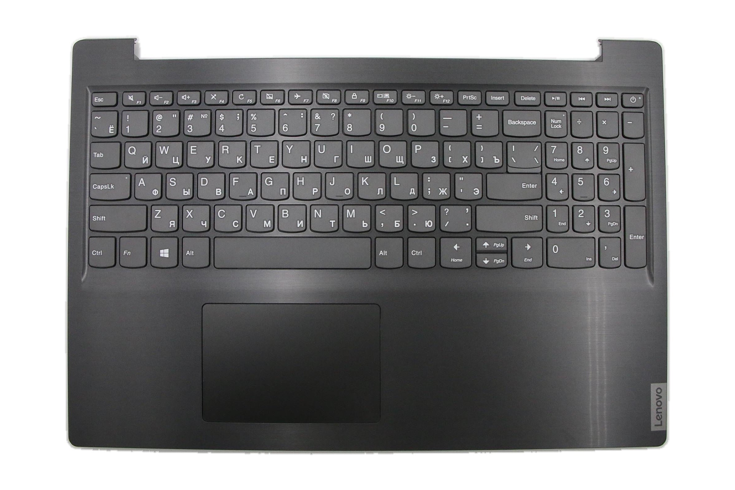 Lenovo ideapad S145-15IWL / ideapad S145-15IGM C-Cover with keyboard Russian Black Non-Backlight US SBB0T42049