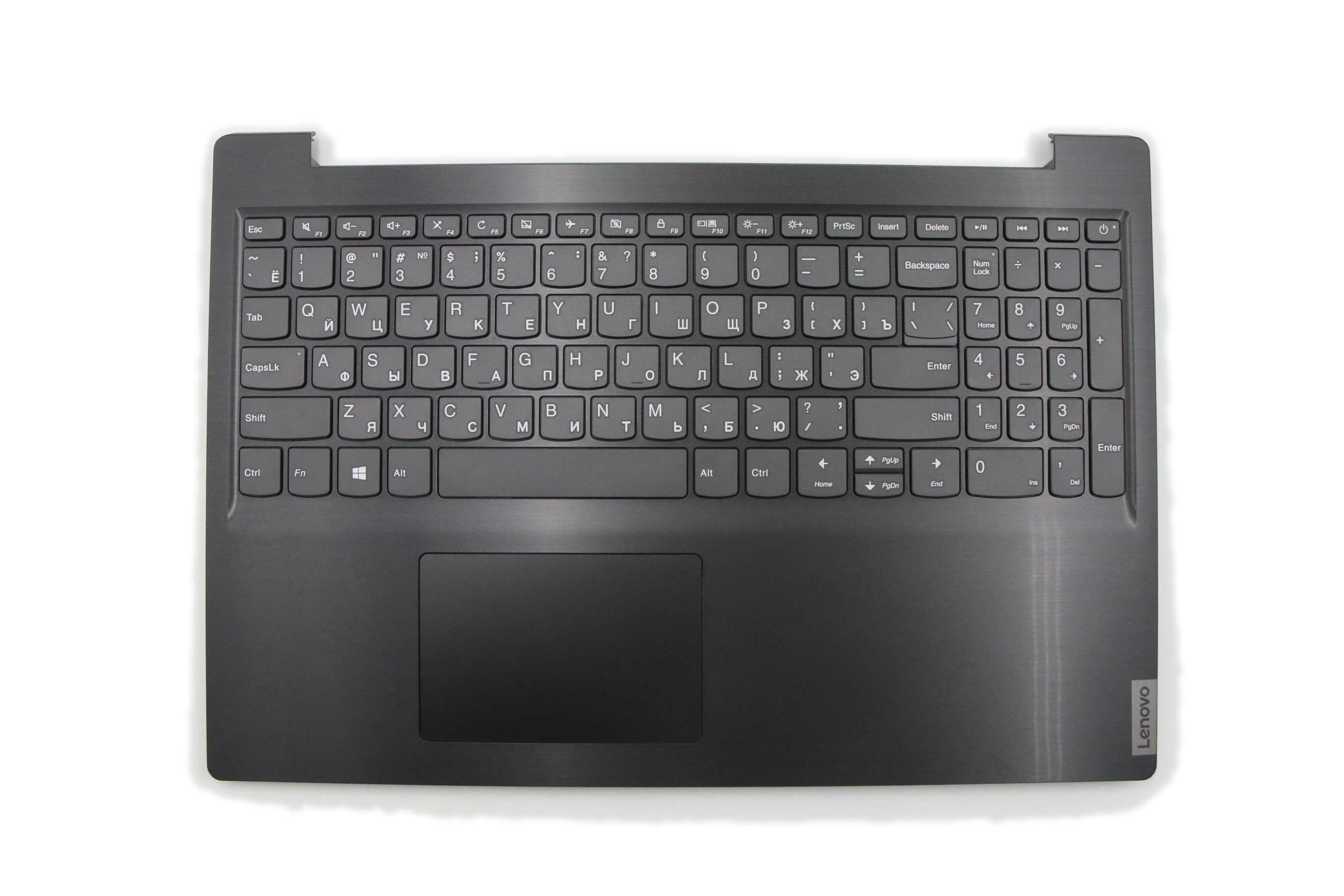 Lenovo ideapad S145-15IWL / ideapad S145-15IGM C-Cover with keyboard Russian Black Non-Backlight US SBB0U34933