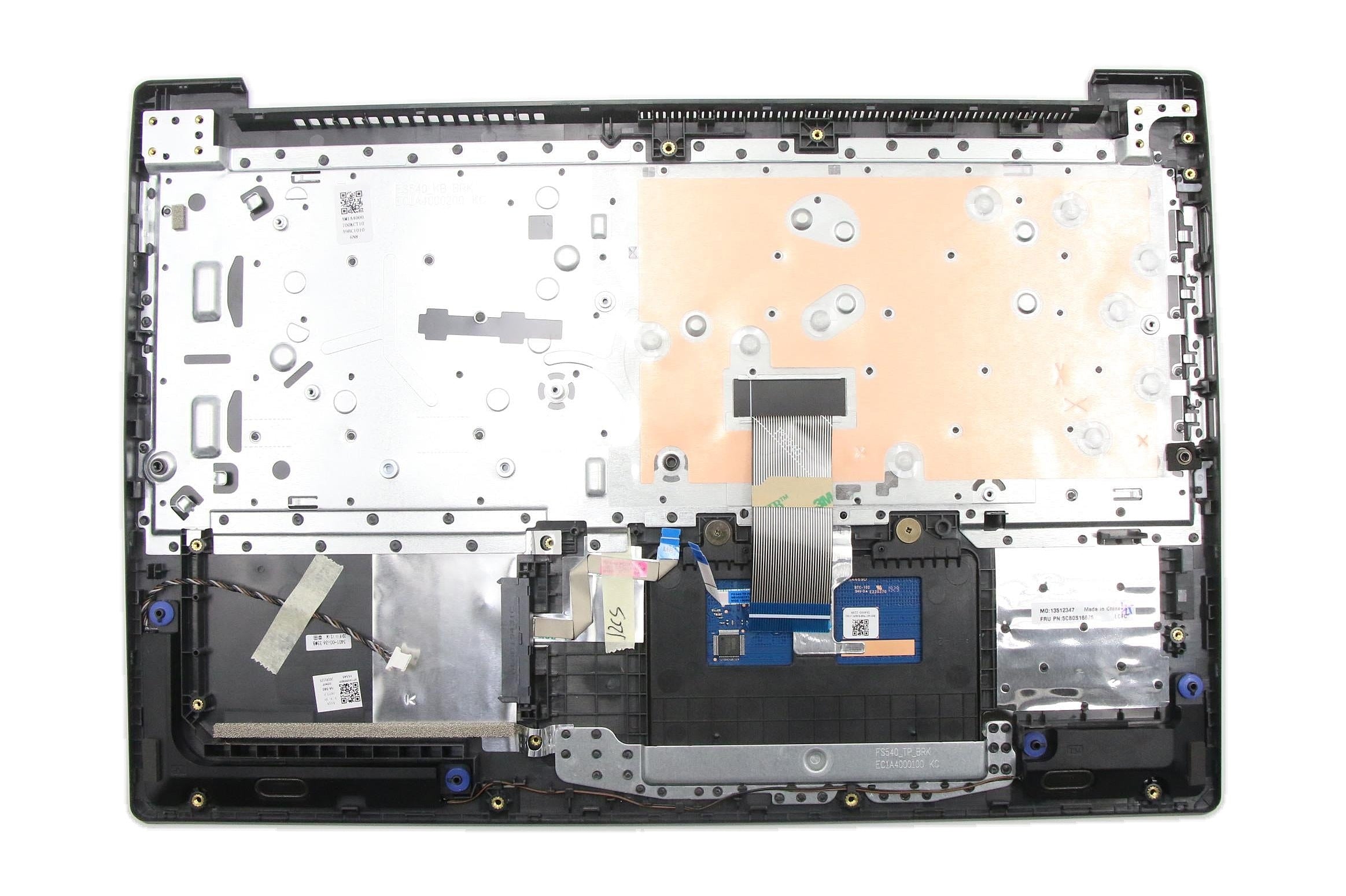 Lenovo ideapad S145-15IWL / ideapad S145-15IGM C-Cover with keyboard Russian Black Non-Backlight US SBB0U30847