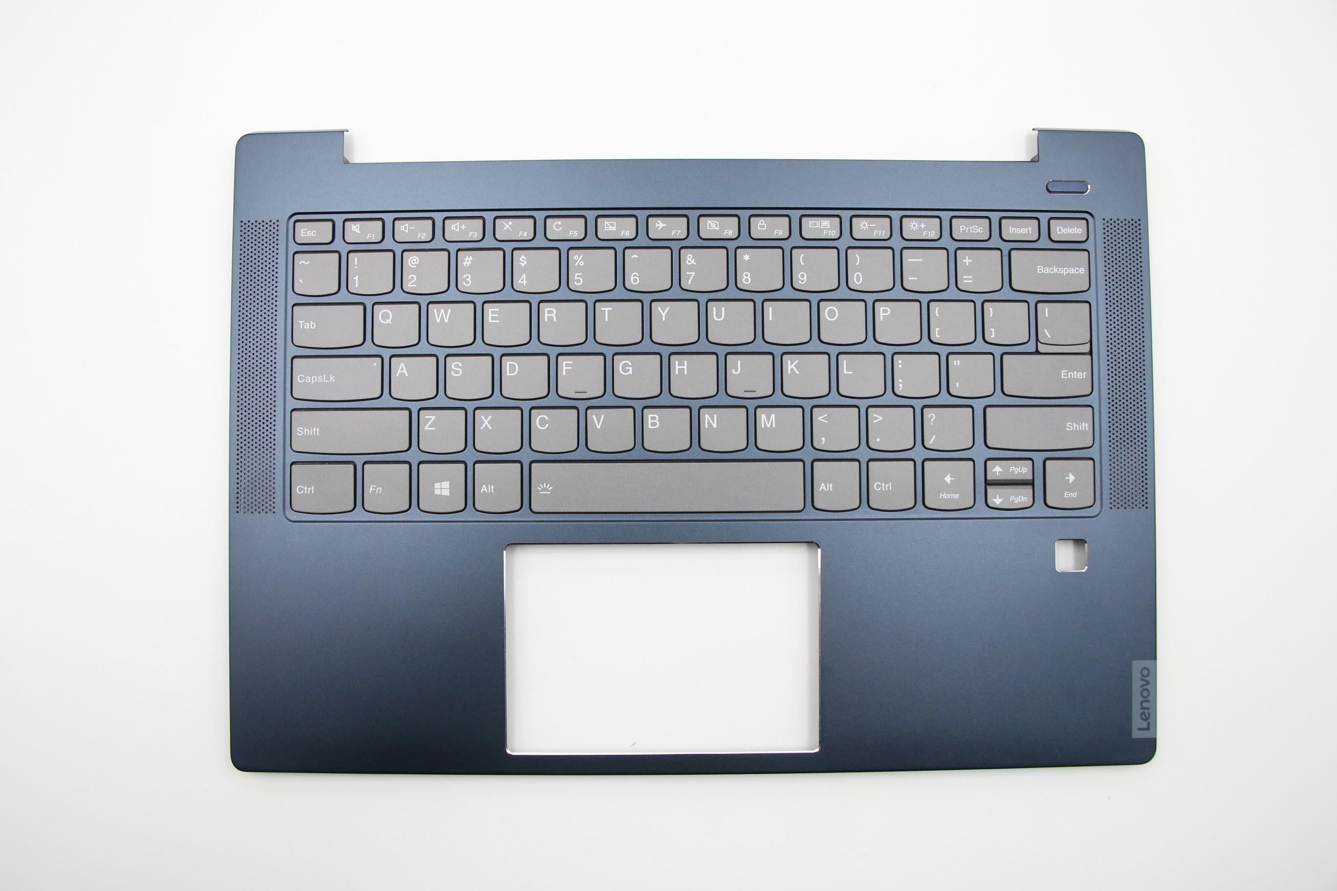 Lenovo ideapad S540-14API / ideapad S540-14IWL Touch C-Cover with keyboard USA English Blue Backlight Fingerprint US 5CB0S17311
